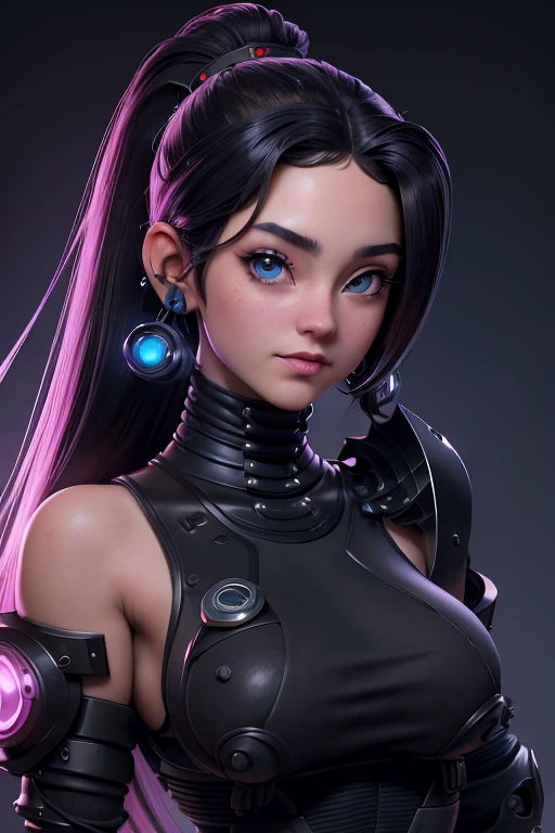 Ariana Grande cyborg, cibersamurai, desnudo, Cabello largo, ojos azules, cabello negro, pechos grandes, escote, muslos anchos, Science fiction, ciborg:1.4, ciberpunk,( fondo negro brilla: 1.25),More detailed 8K.motor irreal:1.4,HD,La mejor calidad:1.4, fotorrealista:1.4, textura de la piel:1.4, obra maestra:1.8,obra maestra, mejor calidad,objeto Objeto], (rasgos faciales detallados:1.3),(Ojos hermosos azules :1.4 ),(perfect anatomy),pink sexy lingerie,(cibersamurai white:1.4),(fondo ciudad Tokio ciberpunkAI colors:1.4) ,(convexo Dedos detallados), (  cyborg),(Pieza maestra:1.2), (mejor calidad:1.2),(Pieza maestra:1.2), (mejor calidad:1.2),(ciborg minifalda:1.4), (bragas ciborg), (background laboratory chemistry station:1.4) 