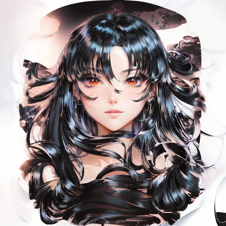 monochrome, pencil drawing, self-portrait, beautiful woman, messy hair, (attractive and seductive) and (amorous and lewd) expression, shading, shadows, contrast, conceptual installation art, (ultra detailed, absolutely resolution, best quality:1.3), 2.5D, delicate and dynamic effects, iridescent effects, artistic, hyper, graphic CG digital art