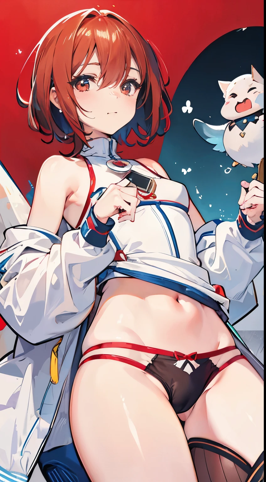 X-rated,Undertale,Chara,age Girl,Red Eyes,Smile,Sexy,Chest air leak,Short brown sea ice turns red,underwear模特,lust,Manual repair,detail,,HD,underwear,Sticking out tongue,Playful,like,Buttocks close-up,Sweat,The beauty of Asak,retreat,Camel toe,secretion,liquid,like心,Lace,White,front
