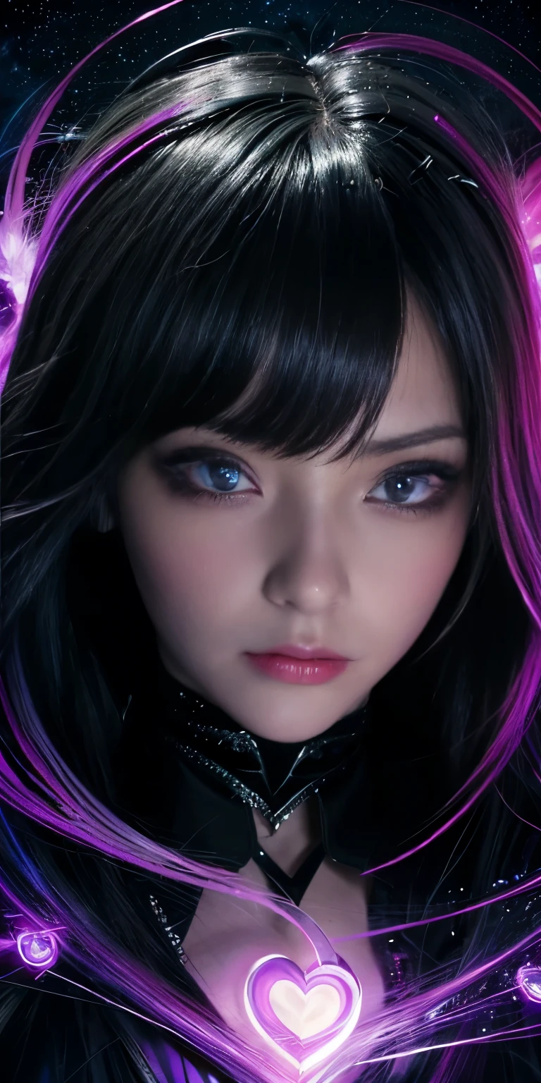 (highest quality,High resolution:1.2),(dark,Threatening:1.1),(Bad luckな:1.1), In the vortex of space,
Heart of a Goth Maiden, Very dark shade.
Her Eyes, Like dazzling fur in a starless haze,
A symphony of despair in their eyes.
Her Mogul Snaps, Mysterious Cemetery,
Think about it, The source of her sadness.
Black hair swaying in the moonlight,
She weaves despair into her dreams.
oh, Her Soul, Shadow&#39;Embrace,
Take me to space.
At each step of the Kelhudelgoring, She summons darkness,
Dance of the Void, Whippler Big Spark.
Her touch is the cold caress of the void,
In her vague existence, I am left confused.
For Love, Bumblewisk, Cosmic Power,
Stars shining in the endless night.
Confusion swirls, Let the emptiness cry out,
Our love is a dazzling dream in the universe.
Gothic Witch of the entire star world,
In your void, I find my soul.
Hypermaximalist, Anime Style, Breathtaking oil paintings, Surreal, Ultra-realistic digital illustrations that mimic the style of oil paintings, Blends seamlessly with Alex Grey&#39;Psychedelic fantasy art by H&#39;Biomechanical aesthetics.R. Giger. Great composition, masterpiece, highest quality, (devil,Satan,Lucifer:1.1),(devilish:1.1),(Bad luck,Bad luckな:1.1),(Powerful figure:1.1、Big Breasts、Glasses) 、 ((((Huge glasses, Nerd Glasses, thick glasses, Round Glasses)))),(((Big Breasts)))、(Red eyes glow:1.6)、(Red glowing eyes,Sharp teeth:1.1),(Black wings,thick,shabby:1.1),(hellish landscape:1.1),(fire,sulfur:1.1),(Threatening atmosphere:1.1),(dark shadows,Threatening presence:1.1),(Bad luck clouds,Stormy Skies:1.1),(dark,Spooky atmosphere:1.1),(Bad luck aura,Evil energy:1.1),(dark aura,cigarette:1.1),(Extreme heat,Burning Flames:1.1),(Surreal,Nightmare Visions:1.1),(Predicting the end:1.1),(Twisted corners,Fiery crown:1.1),(Bad luck whispers,devilish laughter:1.1),(Cries of pain,echoing screams:1.1),(Bad luck symbols,Ancient runes:1.1),(Mysterious Relic,dark artifacts:1.1),(Infernal Ritual,Ritual sacrifice:1.1),(devilish minio