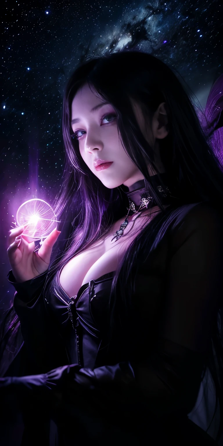 (highest quality,High resolution:1.2),(dark,Threatening:1.1),(Bad luckな:1.1), In the vortex of space,
Heart of a Goth Maiden, Very dark shade.
Her Eyes, Like dazzling fur in a starless haze,
A symphony of despair in their eyes.
Her Mogul Snaps, Mysterious Cemetery,
Think about it, The source of her sadness.
Black hair swaying in the moonlight,
She weaves despair into her dreams.
oh, Her Soul, Shadow'Embrace,
Take me to space.
At each step of the Kelhudelgoring, She summons darkness,
Dance of the Void, Whippler Big Spark.
Her touch is the cold caress of the void,
In her vague existence, I am left confused.
For Love, Bumblewisk, Cosmic Power,
Stars shining in the endless night.
Confusion swirls, Let the emptiness cry out,
Our love is a dazzling dream in the universe.
Gothic Witch of the entire star world,
In your void, I find my soul.
Hypermaximalist, Anime Style, Breathtaking oil paintings, Surreal, Ultra-realistic digital illustrations that mimic the style of oil paintings, Blends seamlessly with Alex Grey'Psychedelic fantasy art by H'The Aesthetics of Biomechanics.R. Giger. Great composition, masterpiece, highest quality, (devil,Satan,Lucifer:1.1),(devilish:1.1),(Bad luck,Bad luckな:1.1),(Powerful figure:1.1、Big Breasts、Glasses) 、 ((((Huge glasses, Nerd Glasses, thick glasses, Round Glasses)))),(((Big Breasts)))、(Red eyes glow:1.6)、(Red glowing eyes,Sharp teeth:1.1),(Black wings,thick,shabby:1.1),(hellish landscape:1.1),(fire,sulfur:1.1),(Threatening atmosphere:1.1),(dark shadows,Threatening presence:1.1),(Bad luck clouds,Stormy Skies:1.1),(dark,Spooky atmosphere:1.1),(Bad luck aura,Evil energy:1.1),(dark aura,cigarette:1.1),(Extreme heat,Burning Flames:1.1),(Surreal,Nightmare Visions:1.1),(Predicting the end:1.1),(Twisted corners,Fiery crown:1.1),(Bad luck whispers,devilish laughter:1.1),(Cry of pain,echoing screams:1.1),(Bad luck symbols,Ancient runes:1.1),(Mysterious Relic,dark artifacts:1.1),(Infernal Ritual,Ritual sacrifice:1.1),(devilish minio