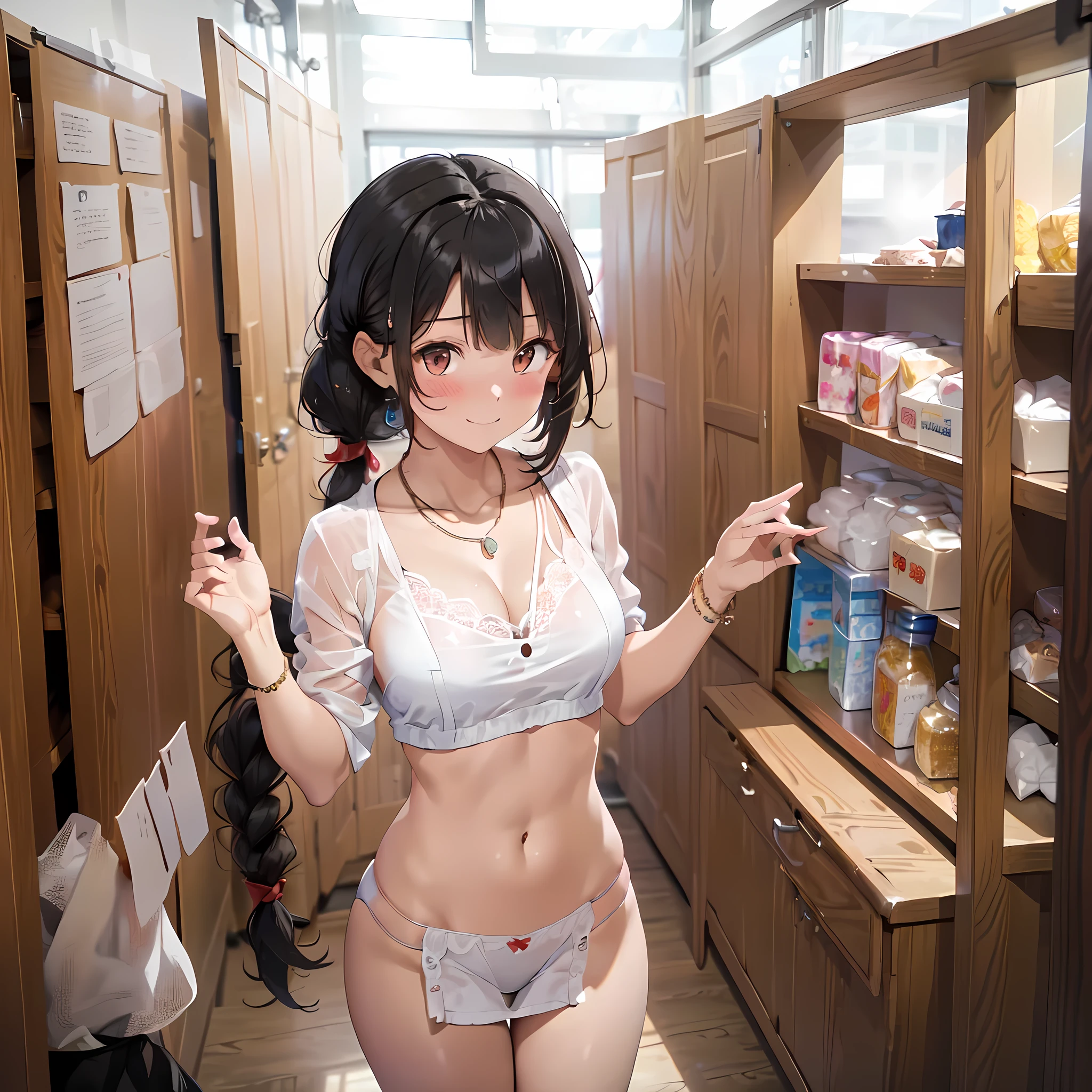 ((masterpiece, best quality, ultra quality, high quality, hyper detailed, intricate detailed, perfect anatomy, shiny skin)), ((three girls are sticking out their big butt boldly)), (body shot), (big butt), (In the school changing room), (smile, shy, red cheek, blush, Open your mouth:1.5), (slender), hair band, Headband, hair bobbles, brown hair, blond hair, navel, jewelry, looking at viewer, necklace, long hair, short hair, Abdominal muscles, (Thong), straight hair, bob cut, blunt bangs, silky hair, jet black hair, hair clip, hair band, hair ribbon, one-length haircut, ducktail, outward curled hair, French twist hair, twintails, side ponytail, single braid, wavy hair, bangs pinned back,