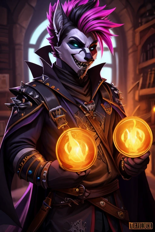vampiro capa vermelha, Steward, punk, vaqueiro, padre, 8k, obra de arte, melhor qualidade, Excelente detalhe) , (high saturation, Melhores sombras, melhor luz, ) Estilo escuro