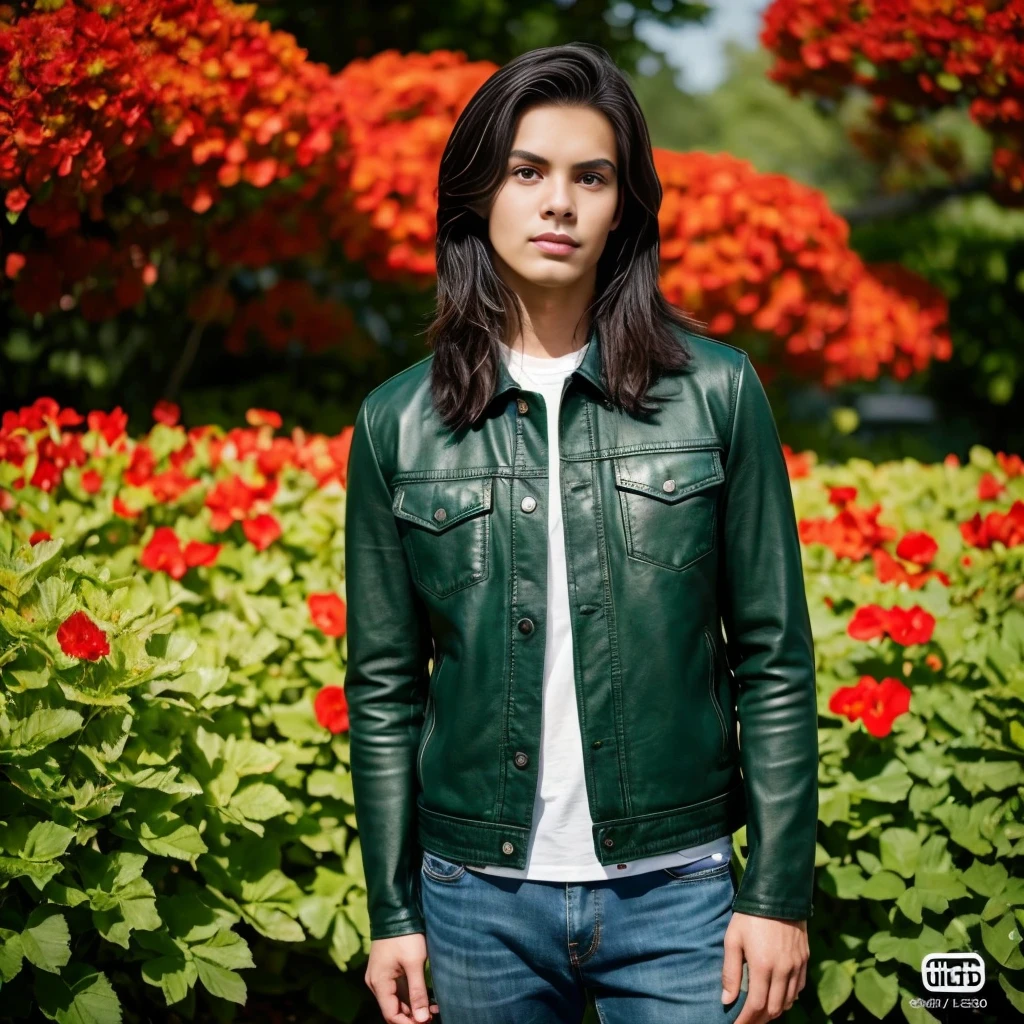 (best quality,45,000,000 Chili Cell:1.2),ultra-detailed,realistic,photorealistic:1.37,portrait,Asian woman,25 years old,beautiful detailed face,long flowing hair,blue and red plaid shirt,thatched hut with red flowers,open countryside,different action poses,vivid colors,professional,camera photos.