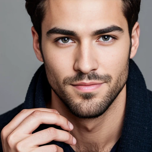 a perfect a jew man, focus on the character's face.