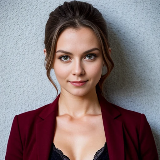 a perfect Czech woman, focus on the character's face.