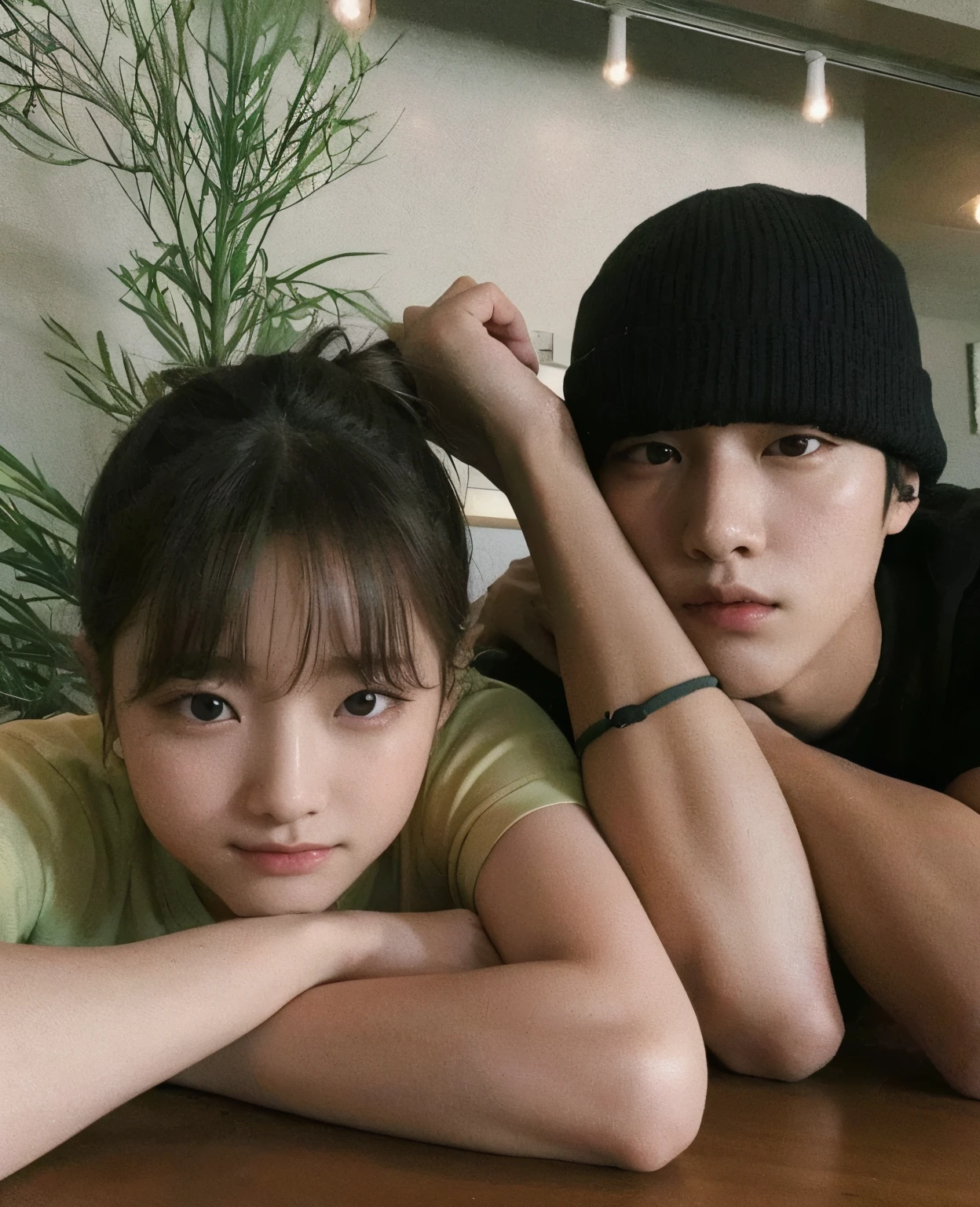 Wonyoung IVE and JungKook BTS