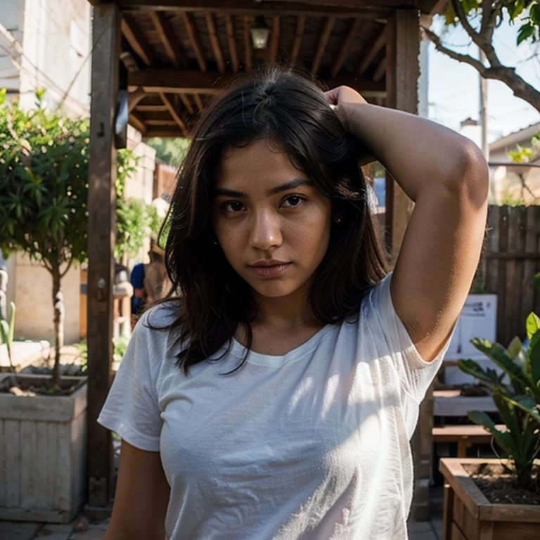 Morena, jovem