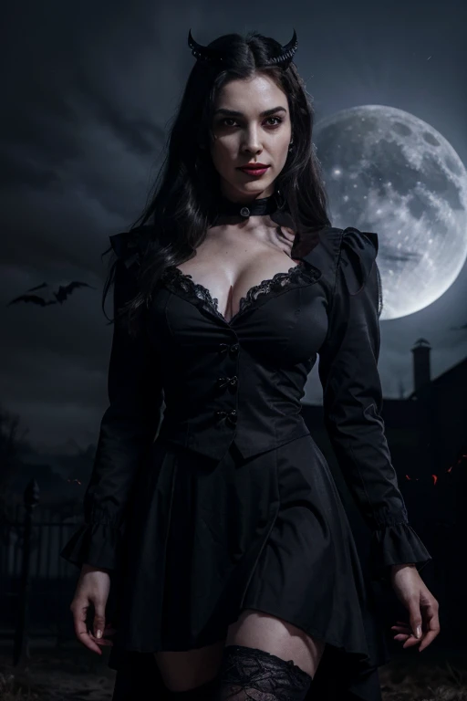 (beautiful vampire, Tim Burton's style),(fullmoon),(Farbepo todo),(blood in The face),(tenebrosa Fantasy),(he used to smile, demonstration of the coolest qualities,4K,high resolution),(ultra detali),(realisitic:1.37),(HDR),(Personal project),(physics-based rendering),(extremely detailed eye and face),(beautiful ass),(stands featuring his back to the camera),(long eyelashes),(Night featuring dark tones),(sinister vibration),Apêndice Wellra (grim, seducer) Personalidade. O estilo artístico é uma featuringbinação de (realisitic, fotorrealisitic) Well (tenebrosa, surreal) fantasy elements, featuring (rico, Vibrant) Farbe, Evoking feelings of hysteria, Intrigue) Well (danger, excitement). Lighting (A thin, Dramatic), featuring (soft, ethereal) moon light, Projecting shadows, Well (uncanny, unearthly) Shines on a vampire's porcelain skin.
