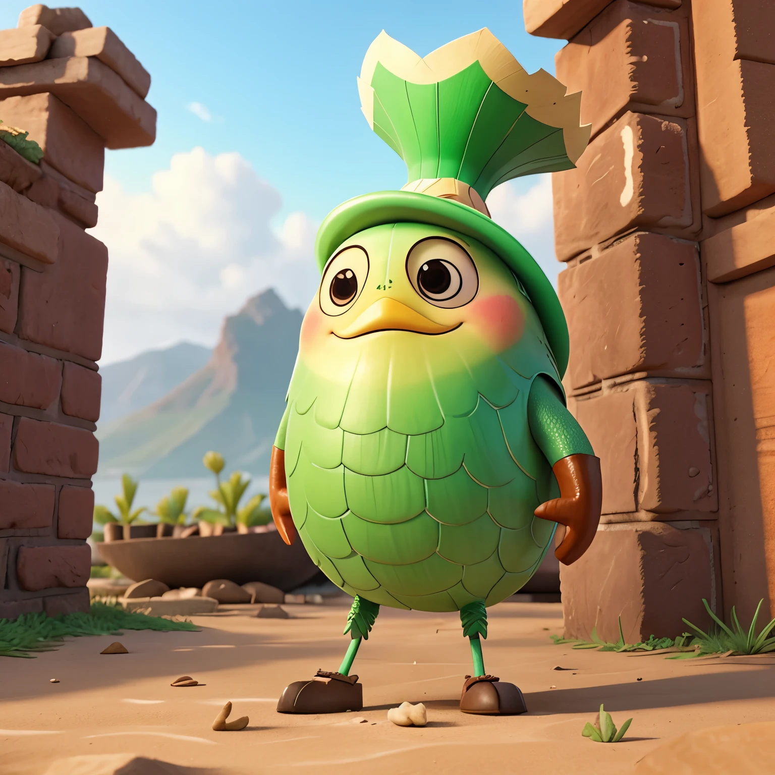 Cangrejo con sombrero 