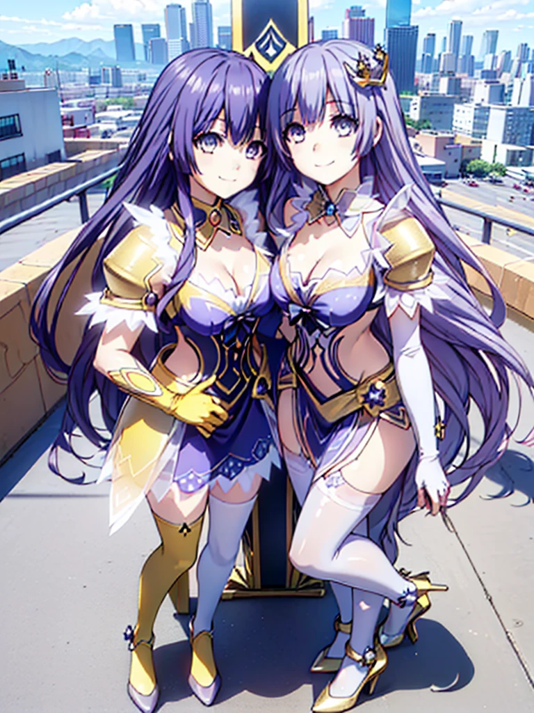 Great quality ++ High resolution extremely detailed, very aesthetic, ojos expresivos, (((Cara perfecta))), (((face symmetrical))), ((good anatomy)), (((manos perfectas))), (((8k))), UHD, Fondo de pantalla HD, (((alta calidra detallada, (((((1girl)))))), solamente, Obra maestra, La mejor calidad, high resolusion, Altamente detallado, (illustration), hermosos ojos detallados, ((((1girl)))), (((standings))), ((((full body)))), (((upper body))), ((((Date A Live)))), ((((Miku Izayoi)))), (((astral dress))), (((Long hair))), ((((((Light Indigo hair)))))), (((Silver eyes))), (((weapon))), (((armor))), (((sword))), ((((yellow dress)))), white polkadots on dress, long gloves, elbow gloves, (((asymmetrical body))), (((asymmetrical hair))), (((asymmetrical clothes))), (((smile))), (((throne))), (((city background))),