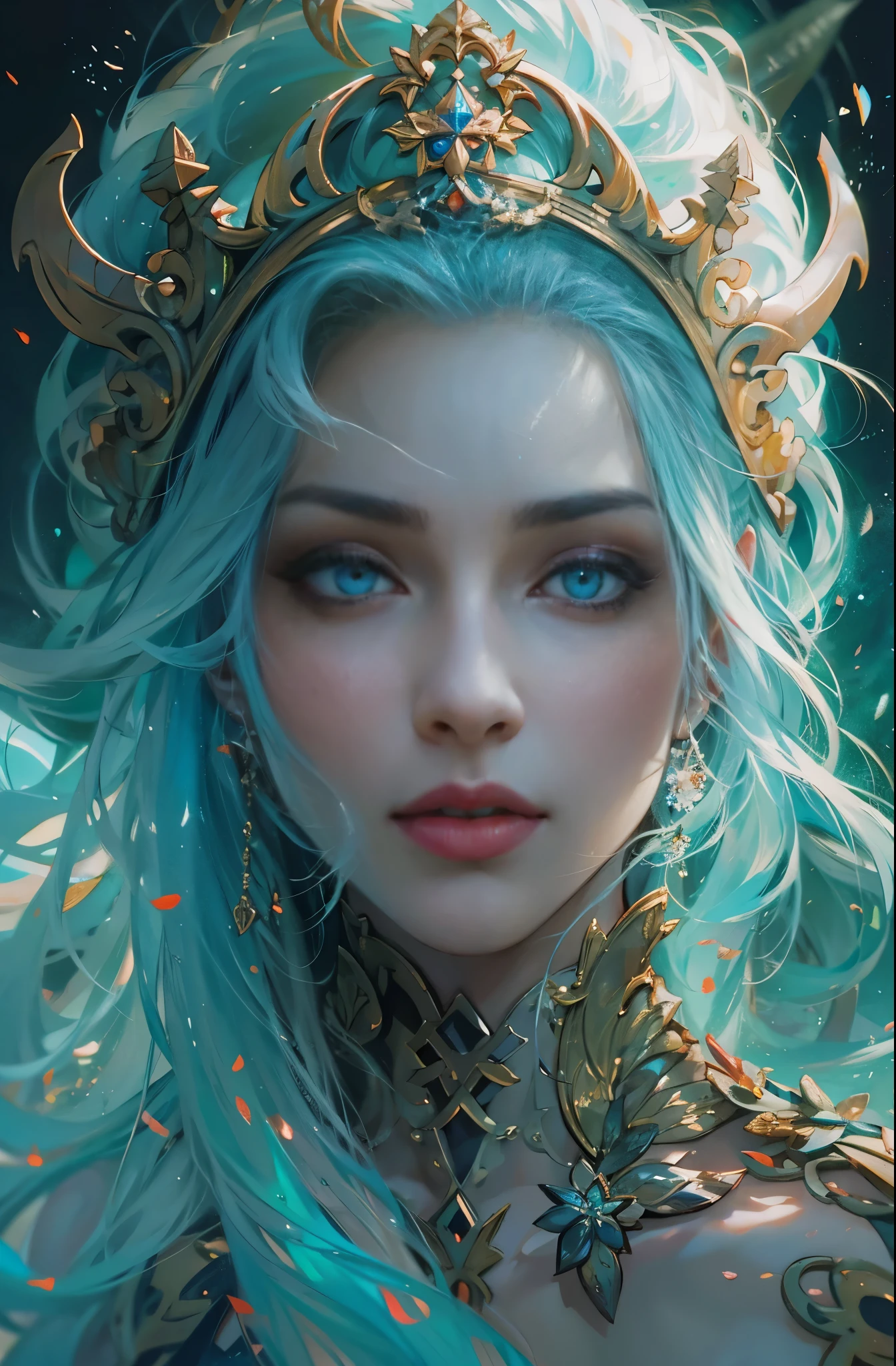 hell、purgatory、A world without light, Black Ghost、fear, Wails, despair, Breathtaking beauty, Gothic, Solemn, Majestic, Very beautiful Caucasian woman in her 20s、Queen of the Dead、The majesty of the queen, Persephone, Ultra-fine paintings by Yan J., Artstation Contest Winner, Fantasy art, Karol Baak and Peter Mohrbacher, Mohrbacher's artistic style, Peter Mohrbacher's style, Peter Mohrbacher Art Style, Peter Moerbacher Style, detailed Fantasy art, 4K Fantasy art, By Jean Jay., Fantasy artスタイル, 2. 5D CGI Anime Fantasy Artwork, epic Fantasy artスタイル hd, Epic fantasy digital art style, 詳細なFantasy art, Detailed digital 2D fantasy art, Luan Jia and Artgerm, 8k Fantasy art, Sharp contours, Sharp eyes with slit length, Beautiful and delicate blue eyes, pretty much beautiful face, Unparalleled beauty, masterpiece, highest quality, The perfect angle, Perfect composition, Best Shot, Official Art, Cinematic light, Very beautiful and fantastic scenery, before, Ultra-precision coating, Luminism, art by Carne Griffiths and What a bone Concept Art, 4K resolution, Fractal isometricdetailed bioluminescence , 3D Rendering, Octane Rendering, Exquisitely crafted , Cinematic, Trending isometric surreal cover photos、Art Station'Amazing full color, Hit definition , Very subtle contrast of light and shadow, Cinematic,Great background, Abstract Beauty,stand, Approaching perfection, Pure Form, Golden Ratio, minimum, Revert, Concept Art, What a bone、Intricate details, 8K Post-Production, High resolution, Hyper Detail, Art Stationのトレンド, Studio shot, Intricate details, Extremely delicate and detailed painting style, Beautiful painting art, Close-up