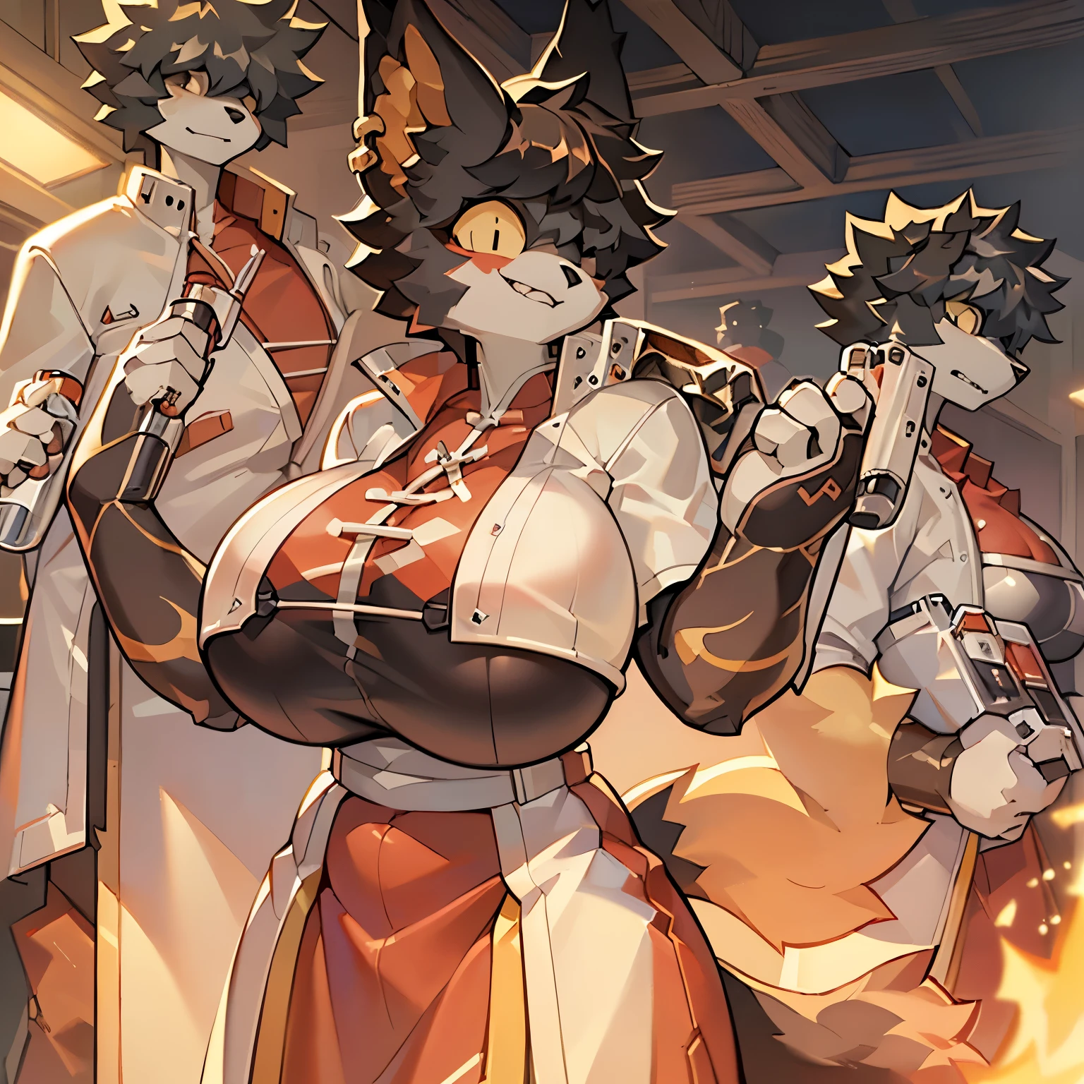 fox,Big Tail,big ear,(((HYPER_BREASTS))),Round breasts,((male)),Sports students,high quality,best quality,extremely detailed characters,high resolution,Super detailed,Fitness coach,Perfect breasts,Normal breast structure,Boyfriend,male_body,Detailed eyes,Detailed face,cute,标准的male身体,Cool brother,(((gay))),(((MASSIVE_BOOBS))),Long snout,BIG_BREASTS,HUGE_BREASTS,Extra large breasts,((juvenile)),(Breast sagging),masterpiece,artwork,(Abdominal muscles),((Close-up of big breasts)),Upper Body,(man),Breast enlargement,thin,puberty,(((HYPER_BOOBS))),(shorts),bend over,Detailed background,(Sexy breasts),(Soft breasts),(Elastic breasts),top quality, High-quality illustrations, masterpiece, Ultra-high resolution, Detailed background, bartender, bar, ((((A group of boys with big breasts)))), (Very detailed and beautiful face and eyes), Perfect anatomical structure, Good lighting, Movie Shadows,Two people,Two boys