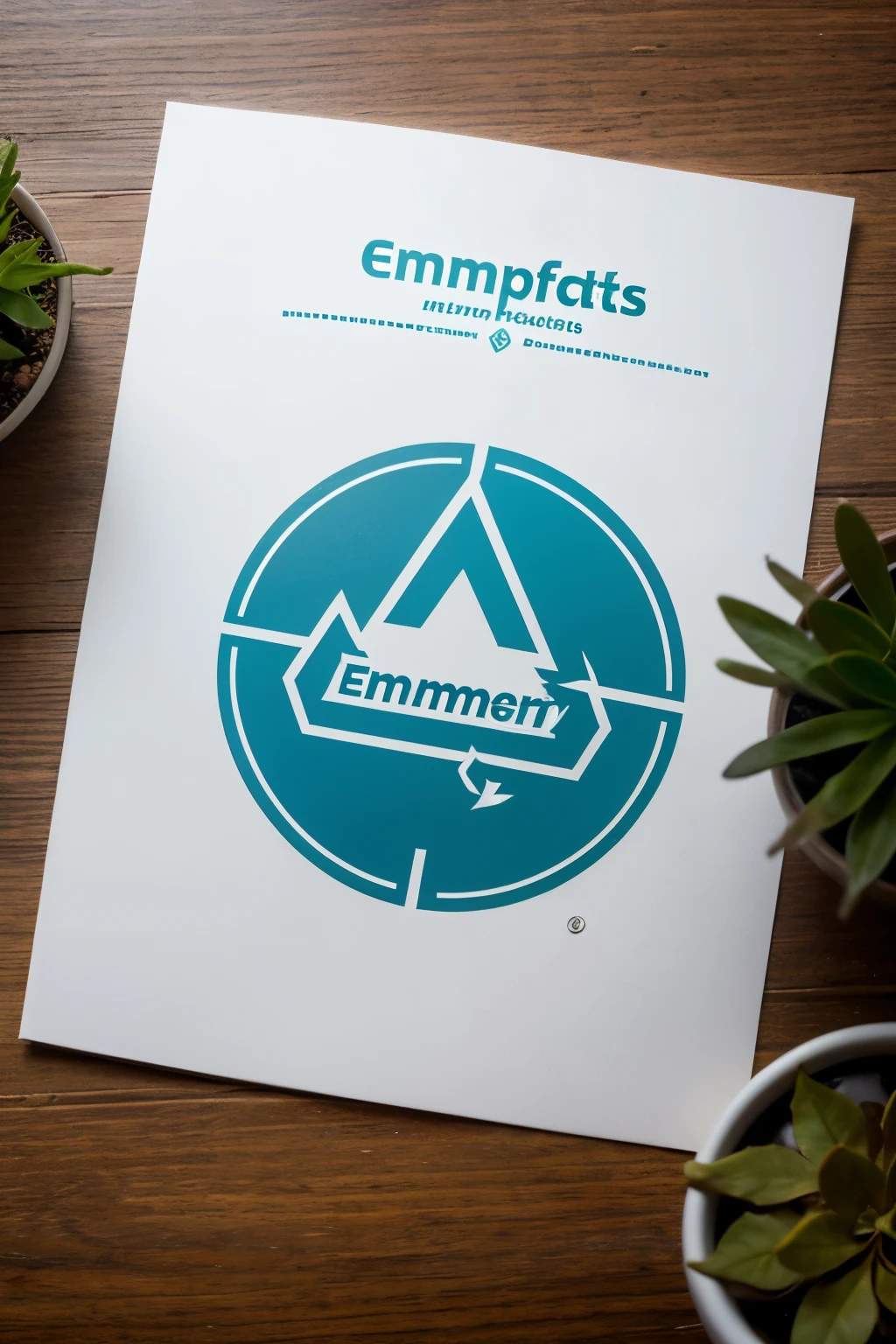genera un logo para una empresa ecologica