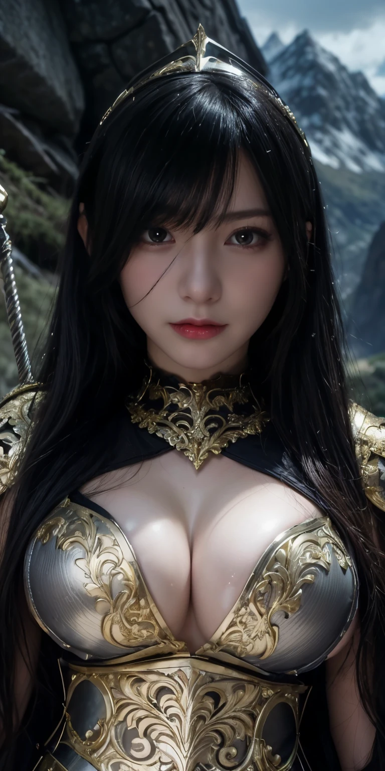 highest quality、masterpiece、High resolution、((((Big Breasts))))、((((H cup breasts))))、(Wearing a beautiful crown made of jewels)、(Realistic:1.4)、RAW Photos、1 Princess Knight、Glowing Skin、（gorgeous jewelry necklace）、((Ultra-Realistic Details))、whole bodyポートレート、Global Illumination、Long Hair、Wet body、((I have my hair up))、(((Raped by the Dark Knight)))、Bare skin exposed in the cleavage、Very intricate detail、Realistic Light、Trends of the CG Association、((((Nipples exposed))))、Embarrassing、Slender body、((Tightly bind the breasts with chains))、(((I&#39;Stick your chest out)))、Erect nipples、constrained、Ecstasy facial expression、(((wearing a chastity belt)))、your tight bond、(((Plate mail on waist)))、(((Spread your legs)))、((((Plate mail on shoulders))))、whole body、whole bodyが映し出される、((((Crucified))))、(((Picking the nipple with a bougie)))、(((It gets intense from behind)))、(((Tie your armpits tightly)))、Leaning forward to accentuate cleavage、((Not wearing underwear))、rub one&#39;Attach your crotch to the floor、My are covered in semen、Bukkake semen、 、(((Breast milk spurting from the breasts)))、Brush your nipples with a toothbrush、(((Tied tightly under the arms)))、Connect both nipples with a nipple chain