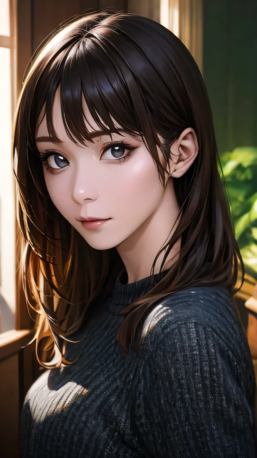 (hig彼st quality、8k、32k、masterpiece)、(Realistic)、(Realistic:1.2)、(High resolution)、Very detailed、Very beautiful face and eyes、1 girl、Delicate body、(hig彼st quality、Attention to detail、Rich skin detail)、(hig彼st quality、8k、Oil paint:1.2)、Very detailed、(Realistic、Realistic:1.37)、Bright colors、Full Body Shot, (Casual Fashion)