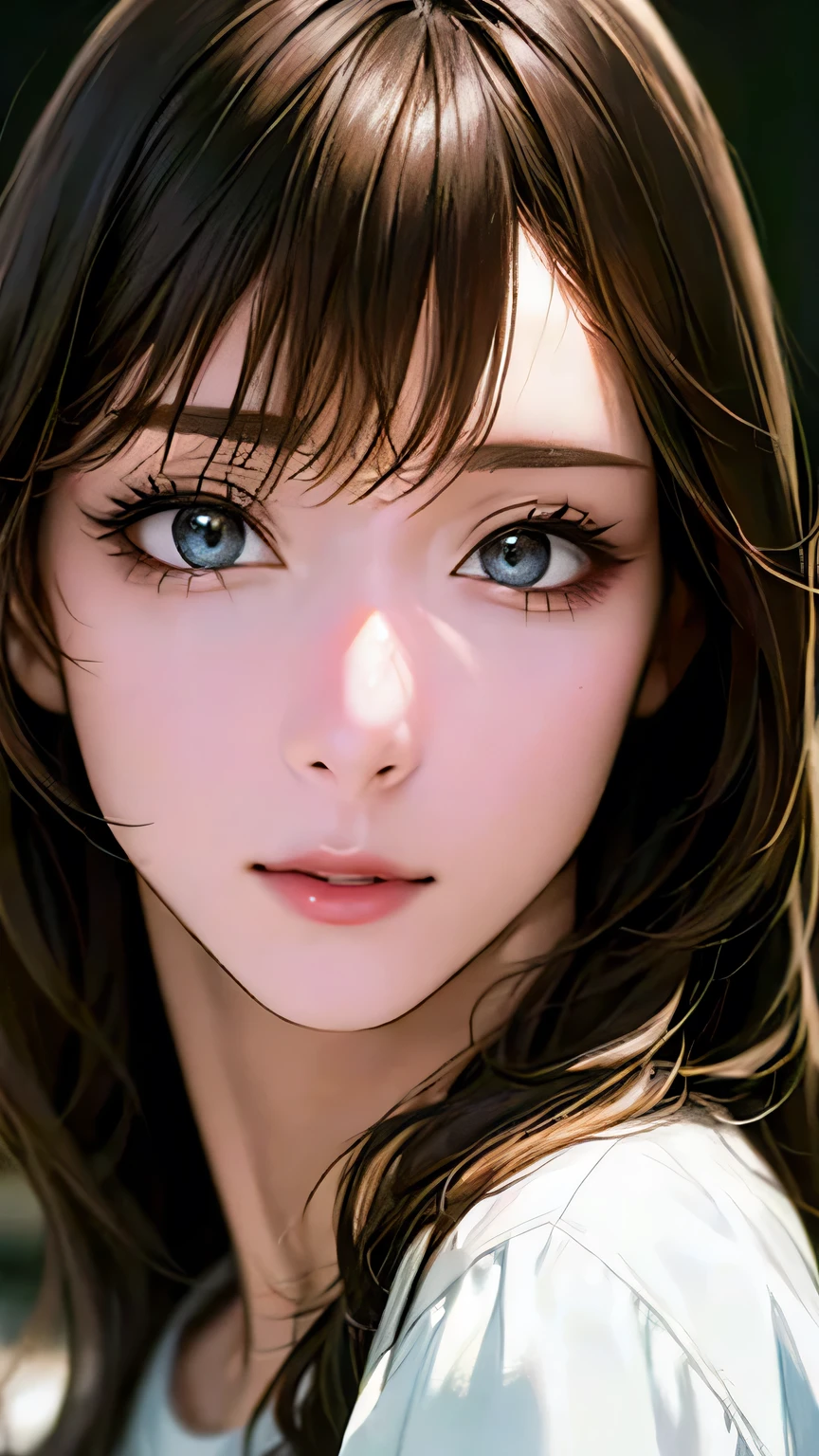 (hig彼st quality、8k、32k、masterpiece)、(Realistic)、(Realistic:1.2)、(High resolution)、Very detailed、Very beautiful face and eyes、1 girl、Delicate body、(hig彼st quality、Attention to detail、Rich skin detail)、(hig彼st quality、8k、Oil paint:1.2)、Very detailed、(Realistic、Realistic:1.37)、Bright colors、Full Body Shot, (Casual Fashion)