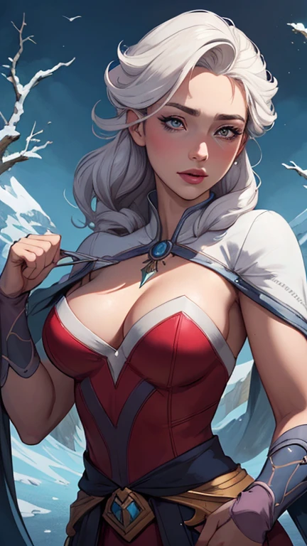 Personagem mulher Rainha Anna de Arendelle com marcas de guerras Imagem de desenho animado de uma mulher .Ilustra??o estilo desenho animado, estilo de arte dos desenhos animados, estilo de arte dos desenhos animados, digital illustration style, design de personagens altamente detalhado, arte digital detalhada coragem, Forest fan art, Design de personagens de retrato, beautiful digital illustration, retrato de alta qualidade, Arte em quadrinhos, mulher jovem cabelo com transas lindas . Queen Anna of ArendelleBeautiful lined eyes Medium large bust and wonderful sexy clothes. image expression of sexual desire from waist to head illustration Queen Anna of Arendelle