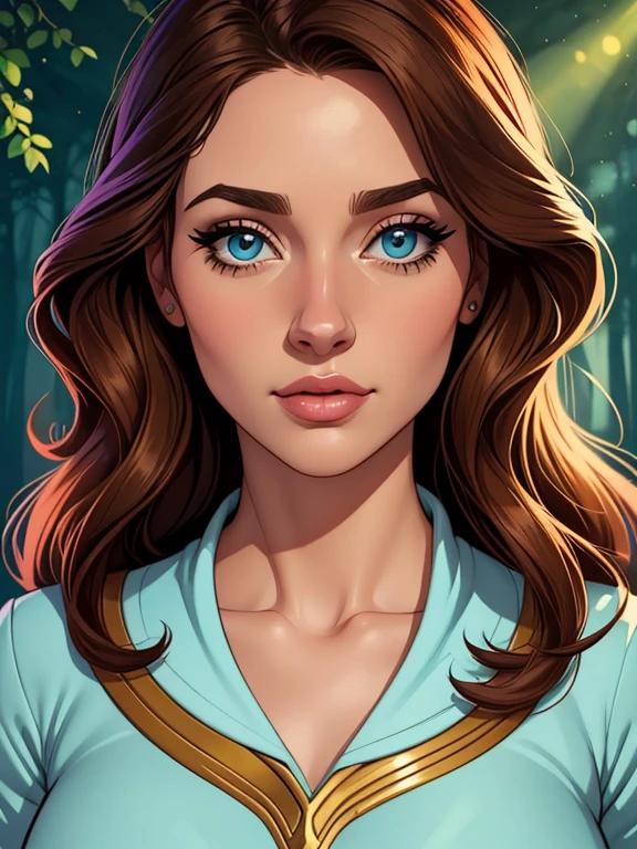 Female character in cartoon style Digital art style illustration Cartoon image of a woman .Ilustra??o estilo desenho animado, estilo de arte dos desenhos animados, Ella Purnel lestilo Estilo cartoon illustration digital estilo artgerm estilo de arte cartoon, estilo de illustration digital, design de personagens altamente detalhado, arte digital detalhada coragem, Forest fan art, Design de personagens de retrato, linda illustration digital, retrato de alta qualidade, Arte em quadrinhos, mulher jovem cabelo com transas lindas . Beautiful lined eyes Medium large bust and wonderful sexy clothes. expressão de imagem do desejo sexual da cintura até a illustration Ella Purnellstyle Estilo cartoon illustration digital estilo artgermrealista, 1 garota, accent lighting, brilho, obra de arte, melhor qualidade, 1 garota, cabelo longo loiro ondulado, olhos azuis, equestrian uniform, (obra de arte:1.4), melhor qualidade, ((realista)), alta qualidade, ultra detalhado, (illustration:1.05), (lindo:1.05), (lindo detailed eyes:1.05), (Cinematic Light:1.1), corar, lua, noite, rosas, rosa pastel, Gothic Tetradic Colors, brilho, seios grandes, coxas grossas