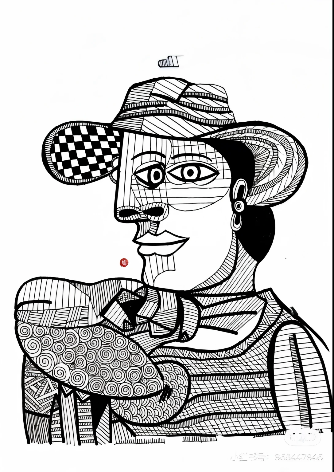 Rich lines,Chinese style