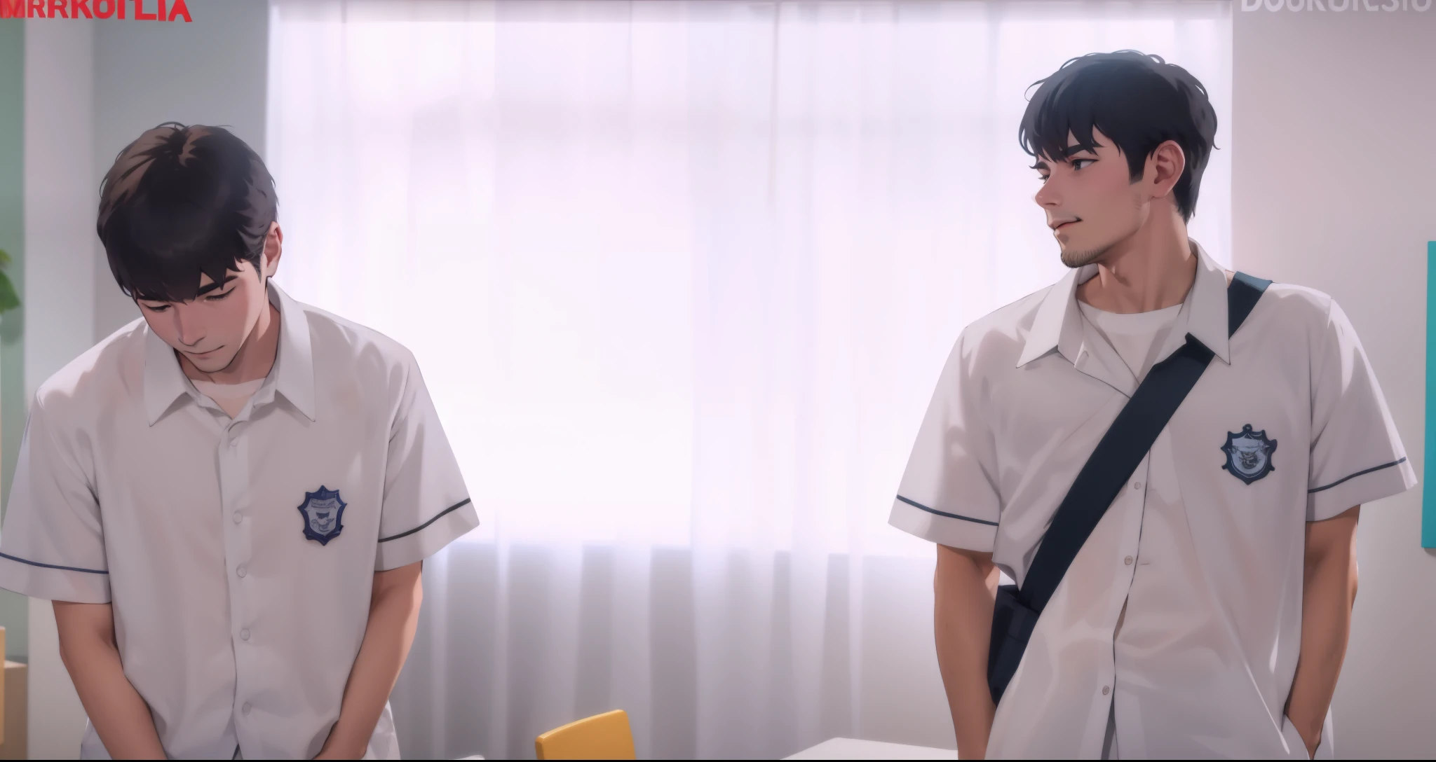 dos escolares asculinos 