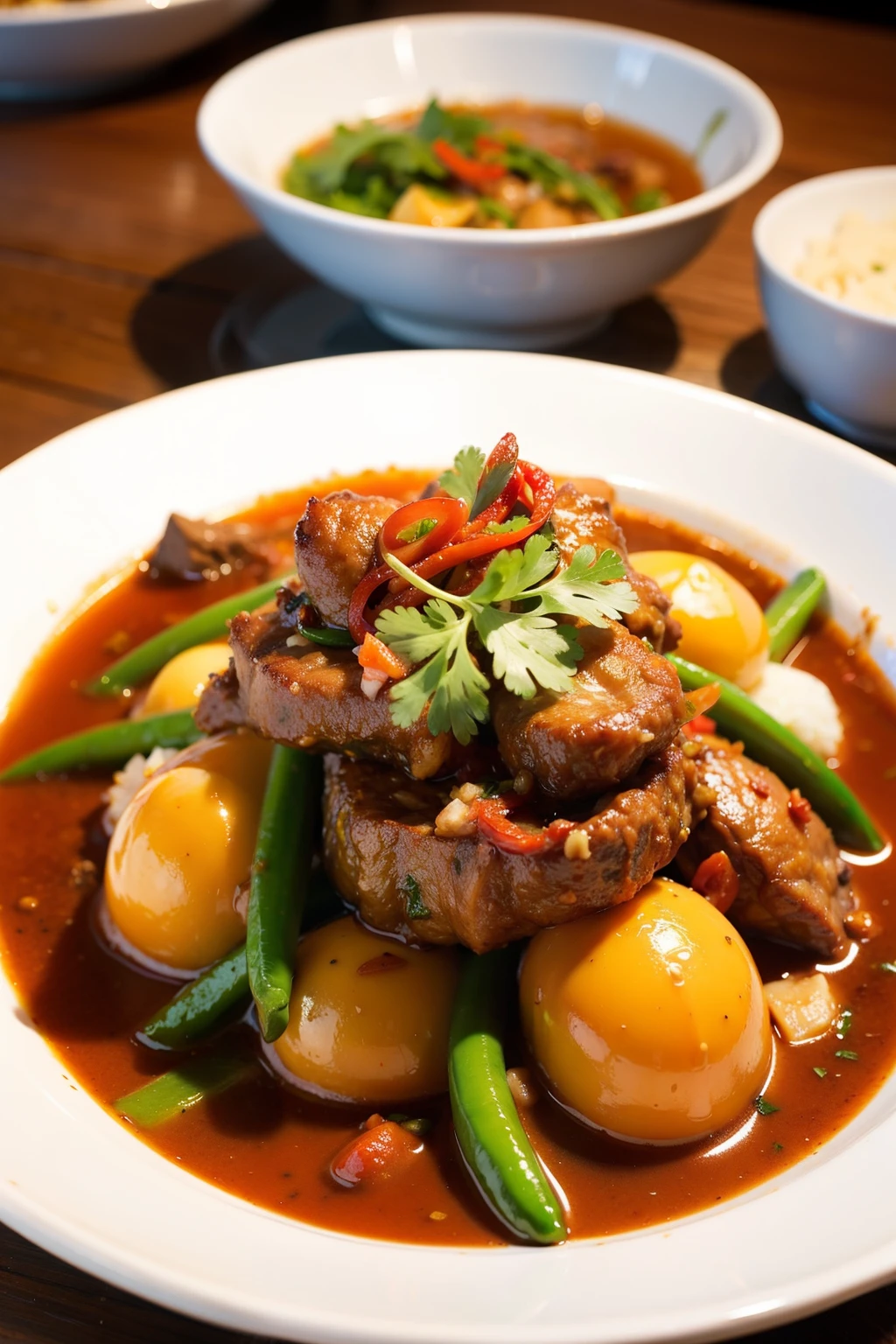Chinese gourmet food，Jiangsu and Zhejiang cuisine，Stir-fried meat with chili（Be Real）（Stir-fried meat with chili），E-commerce poster，gourmet food，Have an appetite，Realism