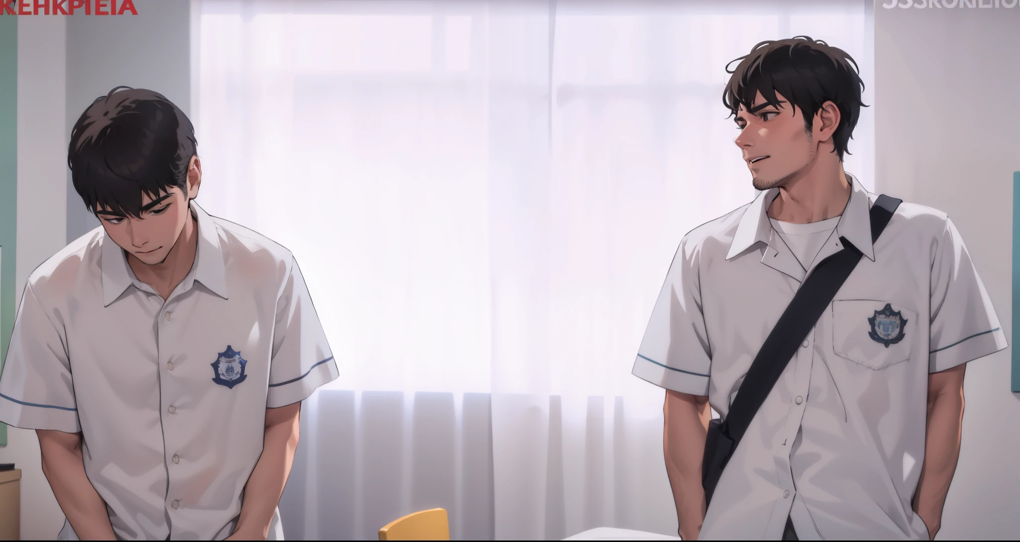 dos escolares asculinos