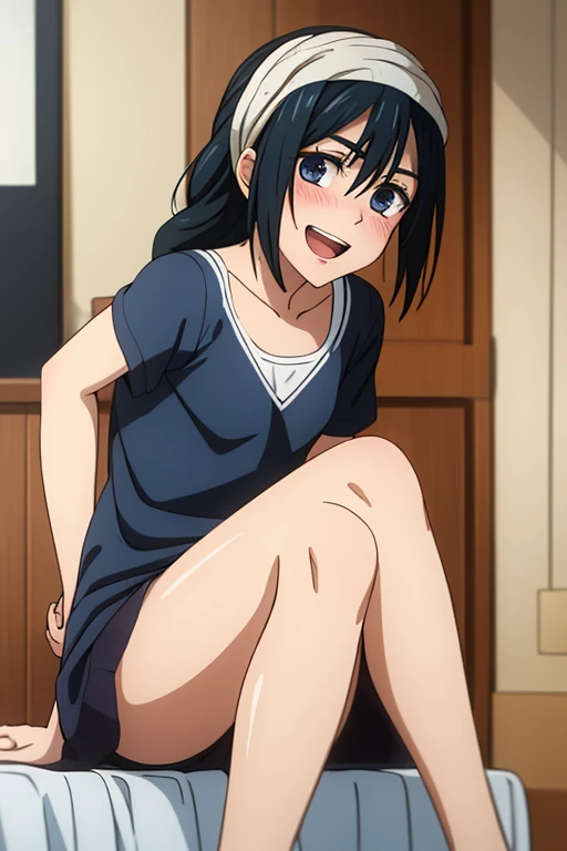 alone, One girl, View Viewer, 2D, anime, anime coloring, Upper Body, (Simple Background, White background:1.3), ayase aragaki, , serafuku, smile，Spread your legs， (((Skirt flip, I can see your panties)))，，(((Skirt flip, I can see your pants)))，,(((Put your hand in your panties))), (( Masturbating by touching the vagina with your fingers)), Embarrassing，blush，Squirting，Squirting，Squirting，Squirting，Squirting，Squirting，Squirting，Squirting，Squirting，