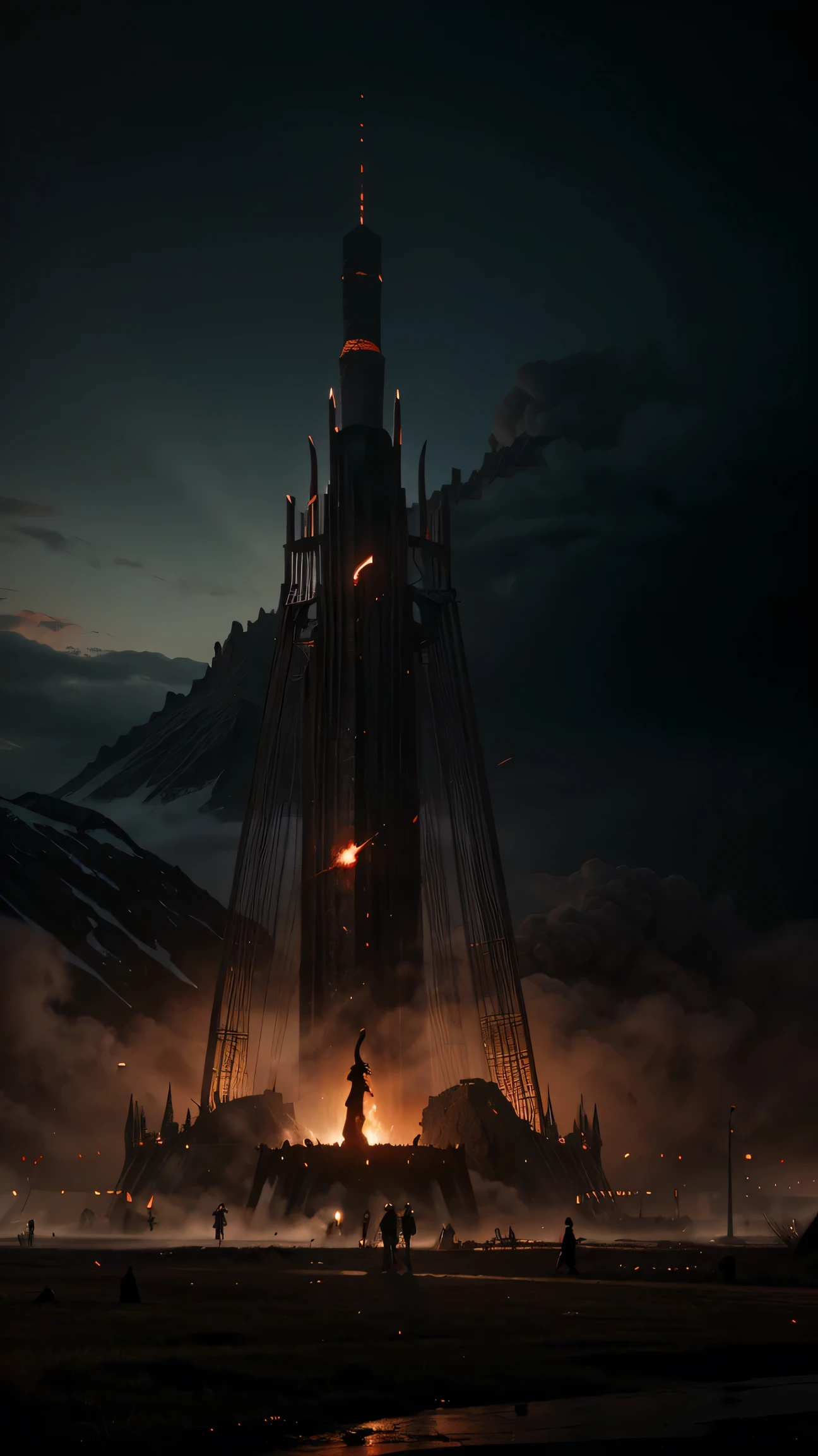 Conceptual design by nasgul ,ojo de saurno, mordor