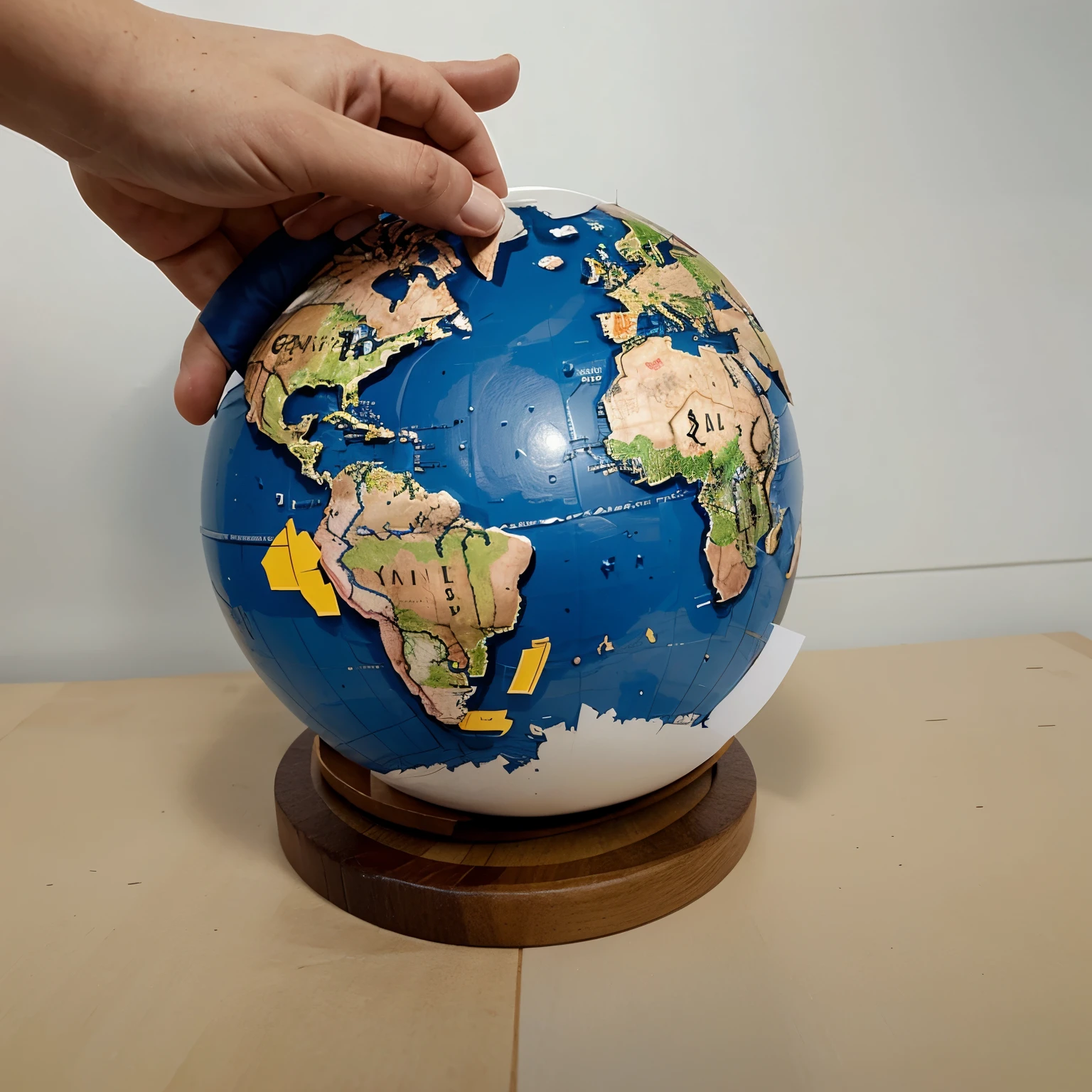 1. Make a caricature of the Global Migration