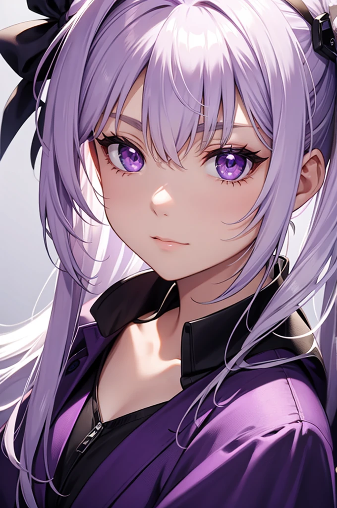 purple eyes