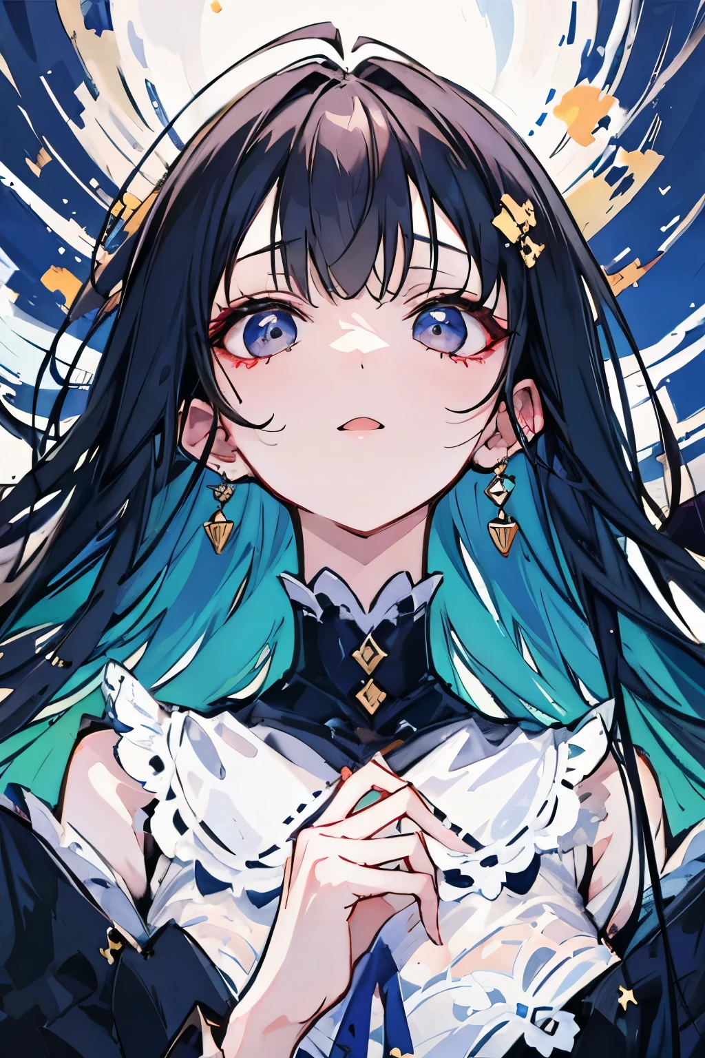 Look straight up