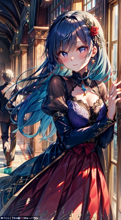 In a magnificent medieval ballroom, Illuminated by the soft glow of flickering torches、Decorated with intricate tapestries, A pair of lovers moved gracefully across the polished marble floor.. The air was filled with the melodic strains of the minstrel&#39;s lute, heらのすべてのステップを包含しているように見える魅惑的なメモのタペストリーを織ります.

he, A brave knight with chiseled features and eyes as deep as the night sky., heの最高の服装、A velvety tunic decorated with gold threads、He wore a suit of polished armor that shone in the gentle light.. heの手袋をはめた手はhe女の腰にそっと置かれた, heのタッチはしっかりしているが柔らかい, heが練習した容易さでhe女を導いたように.

he女, A vision of elegance and beauty, She wore a gown that cascaded in waves of silk and satin., Midnight colors with silver accents that sparkle like stardust. her hair, Adorned with delicate jewels and a single rose, Framed face exuding both innocence and passion. her eyes locked onto his, Shining with a mixture of dedication and desire.

heらが踊ったとき, heらのステップは完全に同期していました, heらの魂の間の暗黙のつながりについて語った動きの調和のとれたバレエ. The ballroom seemed to disappear., Just the two of us locked in a timeless embrace, Swaying to the rhythm of my heart&#39;s desires.

heらのまわりには, Nobles and courtiers observed with silent admiration, heらのささやきは、It blends with the music like a gentle breeze through an open window.. The lovers were the center of attention, but、heらの共有世界で, 本当に存在したのはheらだけでした.

With each rotation and dip, heらの笑い声がメロディーと混ざり合った, A symphony of joy reverberates through the grand room. heらの愛はすべてのステップで書かれた物語でした, At a glance, Every Touch: A story that transcends the constraints of time and place, A story to be told for future generations.