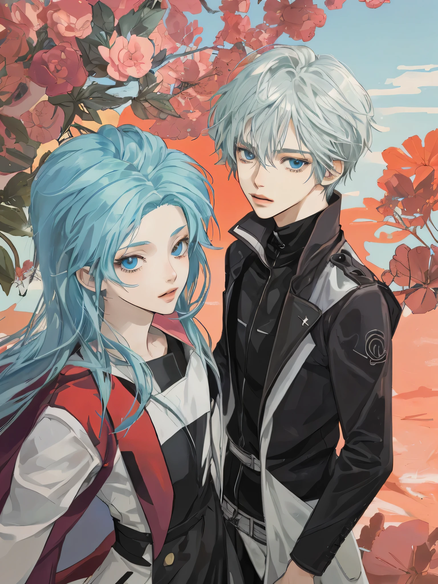 Androgynous anime character