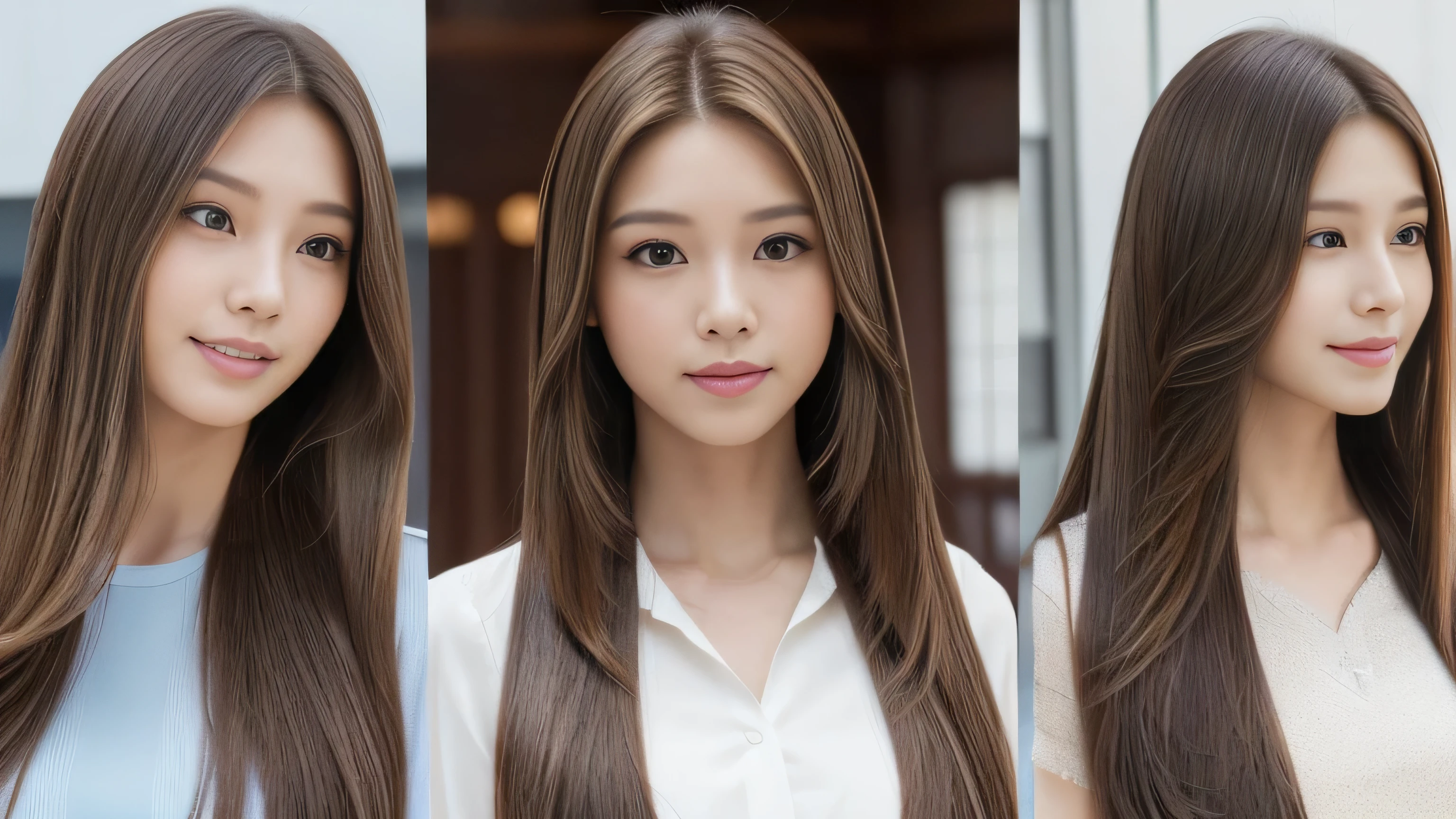 (((Identical twins standing happily facing each other A photo of them standing from the front))) (two women with length brown hair posing for a picture, thin and shiny hair, Ulzzang, long and straight hair of brown color,, Brown long hair, beautifulgemini portrait, Brown long hair, beautifulgemini, length Hair, Smooth Hair, Flowing brown hair, With the same hairstyle, length, Flat Hair, length brown hair, Attractive long hair, Beautiful brown hair Two women with long brown hair posing for a photograph, Digital Art inspired by Wang Duo, tumbler, Digital Art, thin and shiny hair, Ulzzang, long and straight hair of brown color,, Brown long hair, beautifulgemini portrait, Brown long hair, beautifulgemini, length Hair, Smooth Hair, Flowing brown hair, With the same hairstyle, length, Flat Hair) ((both sides Random poses showing as much back and hair as possible:1.8)) ((Both sides Beautiful 24 year old hair model with long black hair, girl with super Very long hair that reaches down to the ankles, extremely Very long hair that reaches down to the ankles, Very long hair that reaches down to the ankles,Very long hair that reaches down to the ankles , Flowing Hair, very Very long hair that reaches down to the ankles, Very long hair that reaches down to the anklesgirl,Very long hair that reaches down to the ankles , flowing light brown hair, length Hair windy, Very long light brown hair, flowing light brown hair,Incredibly straight long-lasting hair, Abnormally long髪!!!! Her highest quality!!!! hair is long and straight., very long light brown hair that reaches down to the ankles, highest quality light brown hair , , Highest quality long straightなVery long hair that reaches down to the ankles straight, beautiful, High quality hair, Very long hair that reaches down to the ankles and highest quality straight light brown hair, straight, highest quality light brown hair, Perfect silky straight hair of the highest quality, straight, highest quality light brown hair , lengthLight brown hair straight hair, length, Thick and voluminous light brown hair Her hair is long and straight, Very long light brown hair, Abnormally long、or very long light brown hair, very long, straight, Light brown hair that reaches down to her ankles, Abnormally very long straight, beautiful hair of the highest quality, length Hair, length, straight light brown hair ,Extraordinarily very long light brown hair that lasts forever and free straight light brown hair , straight light brown hair)) (Both sides bangs are perfect.:1.3) (Japan's most sexy and beautiful 24-year-old beauty model) (Both sides They look at the viewer with a very captivating expression...) ((highest quality)), ((masterpiece)), (Familiar) (Get used to it) Perfect Face (both sidesHer skin is a typical Japanese skin color. And very detailed) (Both SidesBig Tits:1.3) (both sides She is wearing a beautiful shiny white camisole.) (both sides She has a beautiful face and a typical Japanese figure...., Narrow eyes) (both sides She has perfect beautiful and sexy makeup and face Lipstick is light red A solid eyeliner) ((Rich 1.4)) (Very detailed)