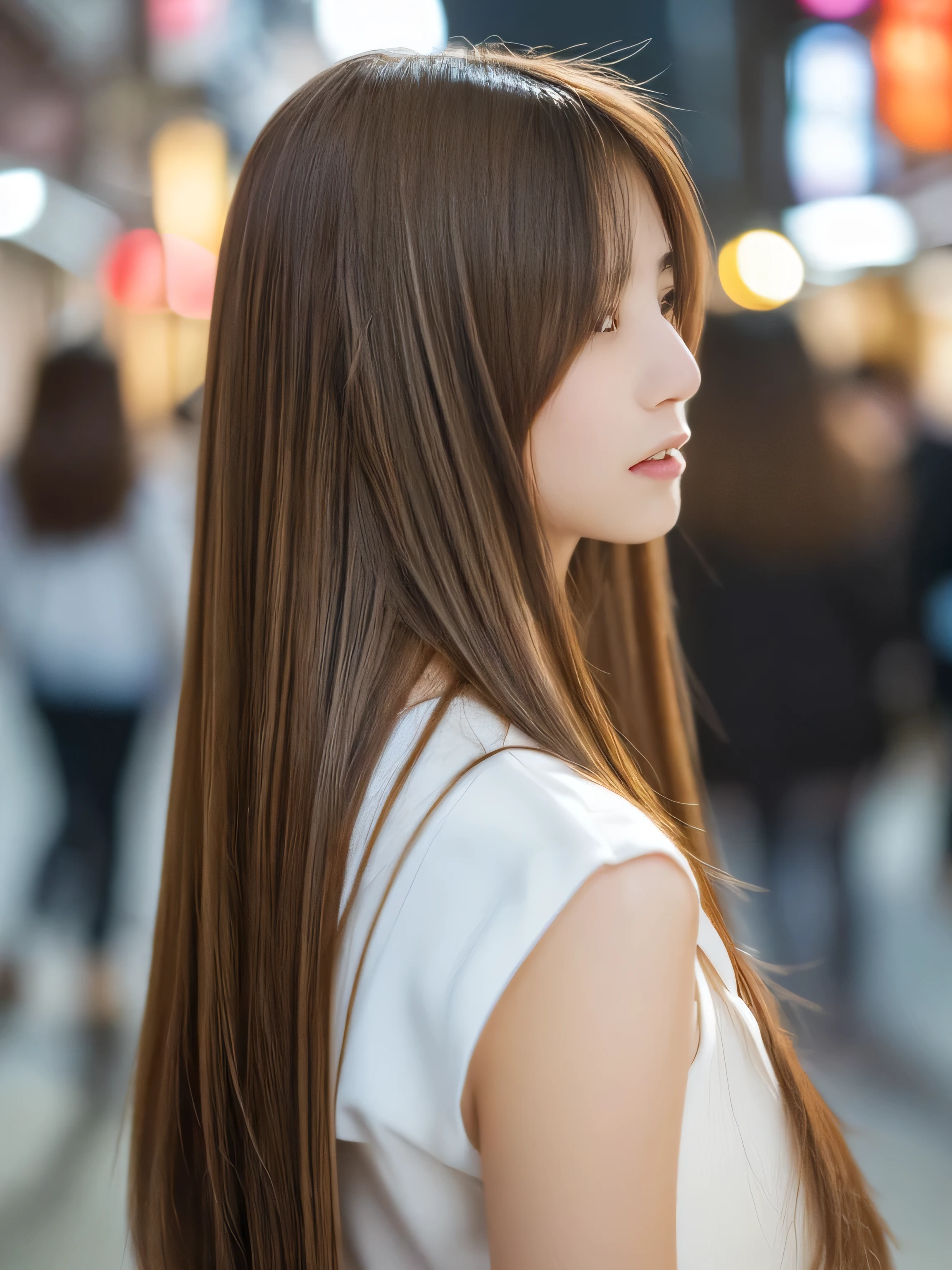 (Two identical twin hair models embracing each other in the same space, Close your eyes and kiss me)　((Two people kissing at the same time:2.0 Photographed from the chest up))　(The two are identical clones, Wear the same clothes, Temporarily stop, Hairstyle, exterior.:1.5)　((Random poses showing as much back and hair as possible:1.8))　((Beautiful 24 year old hair model with long black hair, girl with super Very long hair that reaches down to the ankles, extremely Very long hair that reaches down to the ankles, Very long hair that reaches down to the ankles,Very long hair that reaches down to the ankles , Flowing Hair, very Very long hair that reaches down to the ankles, Very long hair that reaches down to the anklesgirl,Very long hair that reaches down to the ankles , flowing light brown hair, length Hair windy, Very long light brown hair, flowing light brown hair,Incredibly straight long-lasting hair, Abnormally long髪!!!!　Her highest quality!!!! hair is long and straight., very long light brown hair that reaches down to the ankles, highest quality light brown hair , , Highest quality long straightなVery long hair that reaches down to the ankles　straight, beautiful, High quality hair, Very long hair that reaches down to the ankles and highest quality straight light brown hair, straight, highest quality light brown hair, Perfect silky straight hair of the highest quality, straight, highest quality light brown hair , lengthLight brown hair straight hair, length, Thick and voluminous light brown hair　Her hair is long and straight, Very long light brown hair, Abnormally long、or extremely long light brown hair, very long, straight, Light brown hair that reaches down to her ankles, Abnormally very long straight, beautiful hair of the highest quality, length Hair, length, straight light brown hair ,Extraordinarily very long light brown hair that lasts forever and free straight light brown hair , straight light brown hair))　(Both sides bangs are perfect.:1.3)　(Japan&#39;s most sexy and beautiful 24-year-old beauty model)　(Both sides They look at the viewer with a very captivating expression...)　((highest quality)), ((masterpiece)), (Familiar)　(Get used to it)　Perfect Face　(both sidesHer skin is a typical Japanese skin color.　And very detailed)　(Both SidesBig Tits:1.3)　(both sides　She is wearing a beautiful shiny white camisole.)　(both sides　She has a beautiful face and a typical Japanese figure...., Narrow eyes)　(both sides　She has perfect beautiful and sexy makeup and face　Lipstick is light red　A solid eyeliner)　((Rich 1.4))　(Very detailed) 