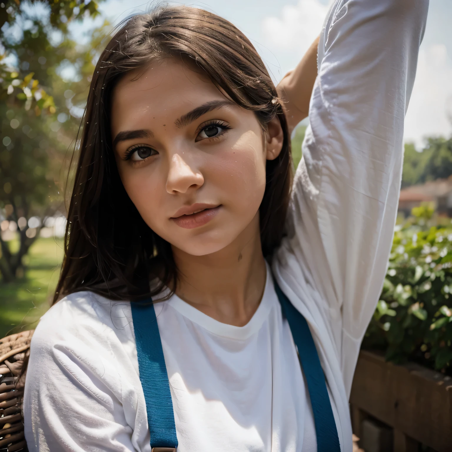Girl with big