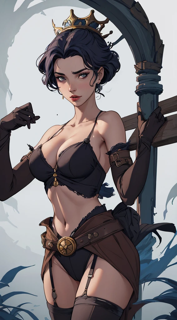Personagem mulher estilo atompunk Fiona rainha Anna de Arendelle com marcas de guerras Imagem de desenho animado de uma mulher .Ilustra??o estilo desenho animado, estilo de arte dos desenhos animados, estilo de arte dos desenhos animados, digital illustration style, estilo atompunk design de personagens altamente detalhado, arte digital detalhada coragem, Forest fan art, Design de personagens de retrato, beautiful digital illustration, retrato de alta qualidade, Arte em quadrinhos, mulher jovem cabelo com transas lindas . Queen Anna of ArendelleBeautiful lined eyes Medium large bust and wonderful sexy clothes. image expression of sexual desire from waist to head illustration Queen Anne of Arendelle atompunk style Fallout 4 style pose playboy magazine 