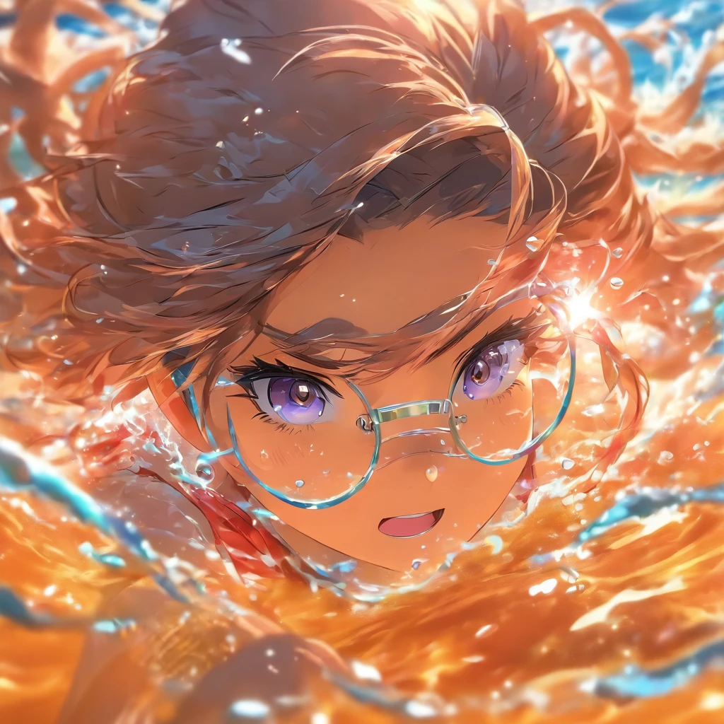 water　ring　woman　Glasses　protector
