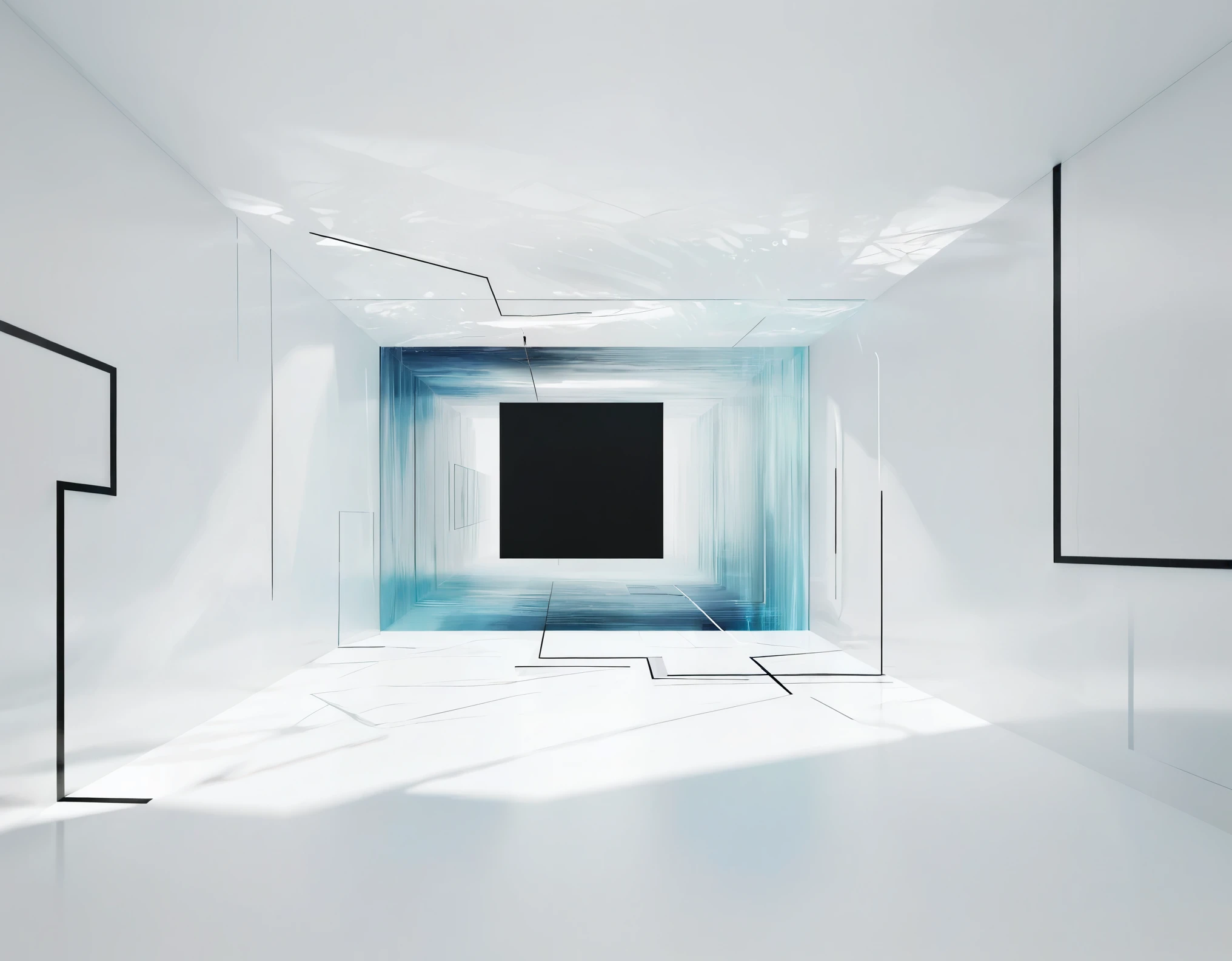 A webpage loading error visualization for "Life Simulator", where "Loading..." is centered over a minimalist, abstract design that reflects both historical and futuristic elements. The design suggests complexity and sophistication despite the loading issue. Created Using: abstract art, minimalist style, dual-themed background, sophisticated error display, central typography, modern interface design, high-contrast visuals, widescreen perspective