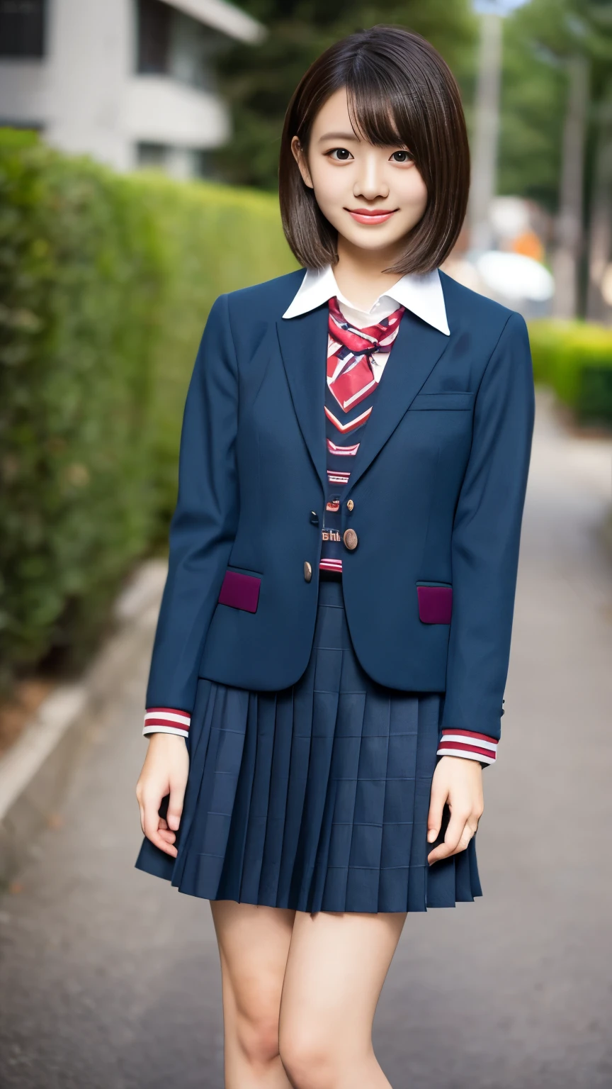 (((Full Body Lesbian))), A girl named Kasumi, full body, standing, Short Hair, Brown Hair, 23 years old, Slender, cheek bulge, subjective perspective, Soft Flare, f/1.8, 135mm, Fujifilm, UHD, retina, masterpiece, ccurate, anatomically correct, textured skin, super detail, high details, high quality, best quality, highres, 1080P, HD, 4K, 8k, school wear