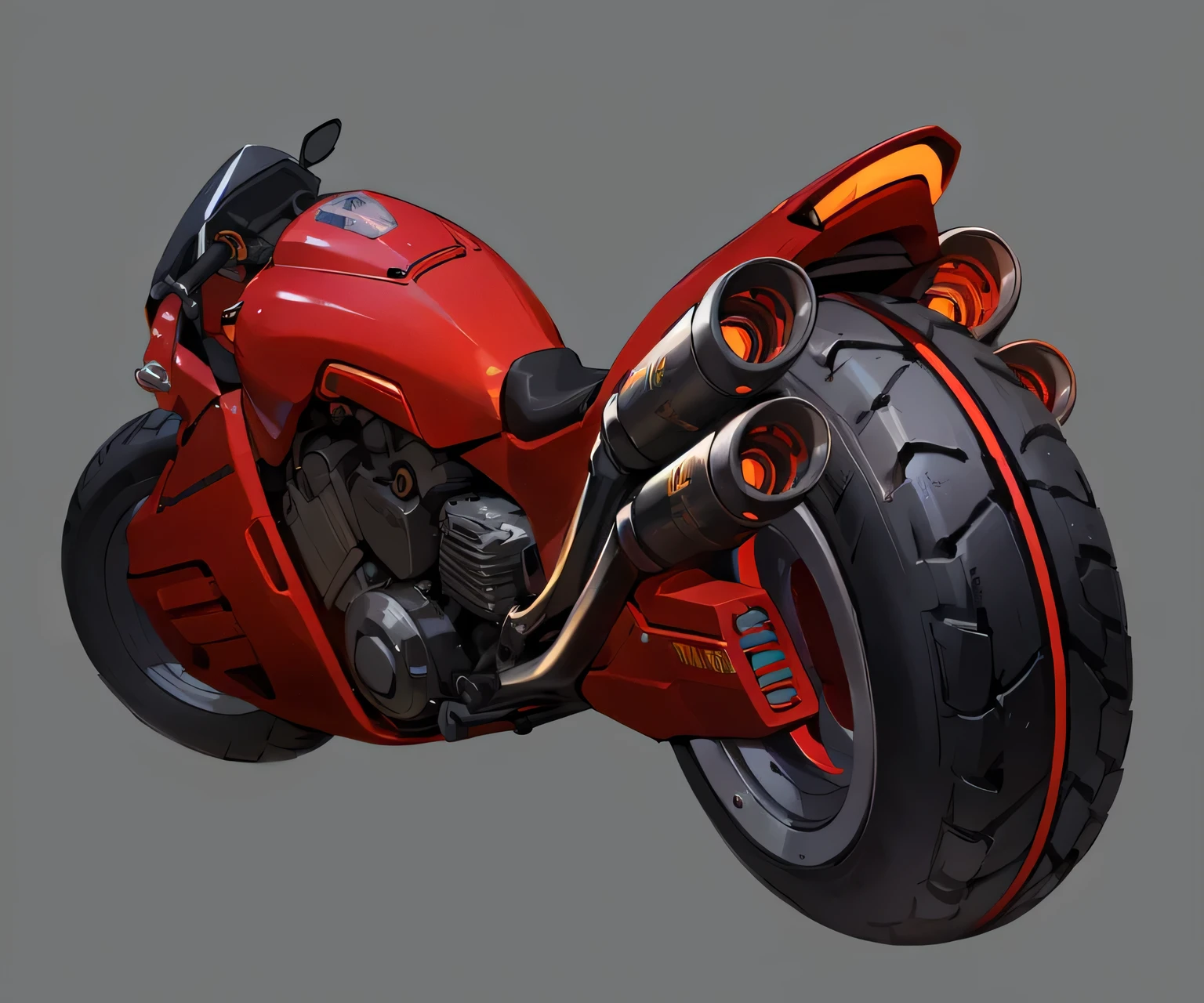 （masterpiece：1.2），Best quality，Metal pattern，metallic feel，sports shoes，Mechanical structure，Fashion Brands,Red motorcycle，Cool motorcycle