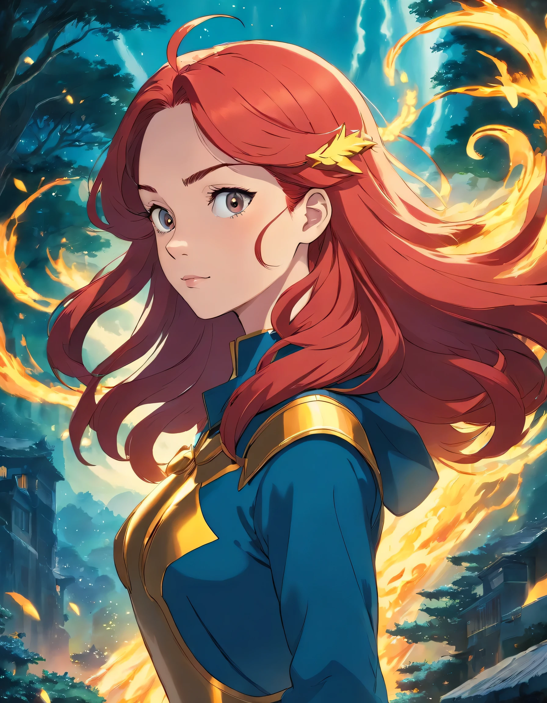 (melhor qualidade, ultra-detalhado), Jean Grey Dark Phoenix