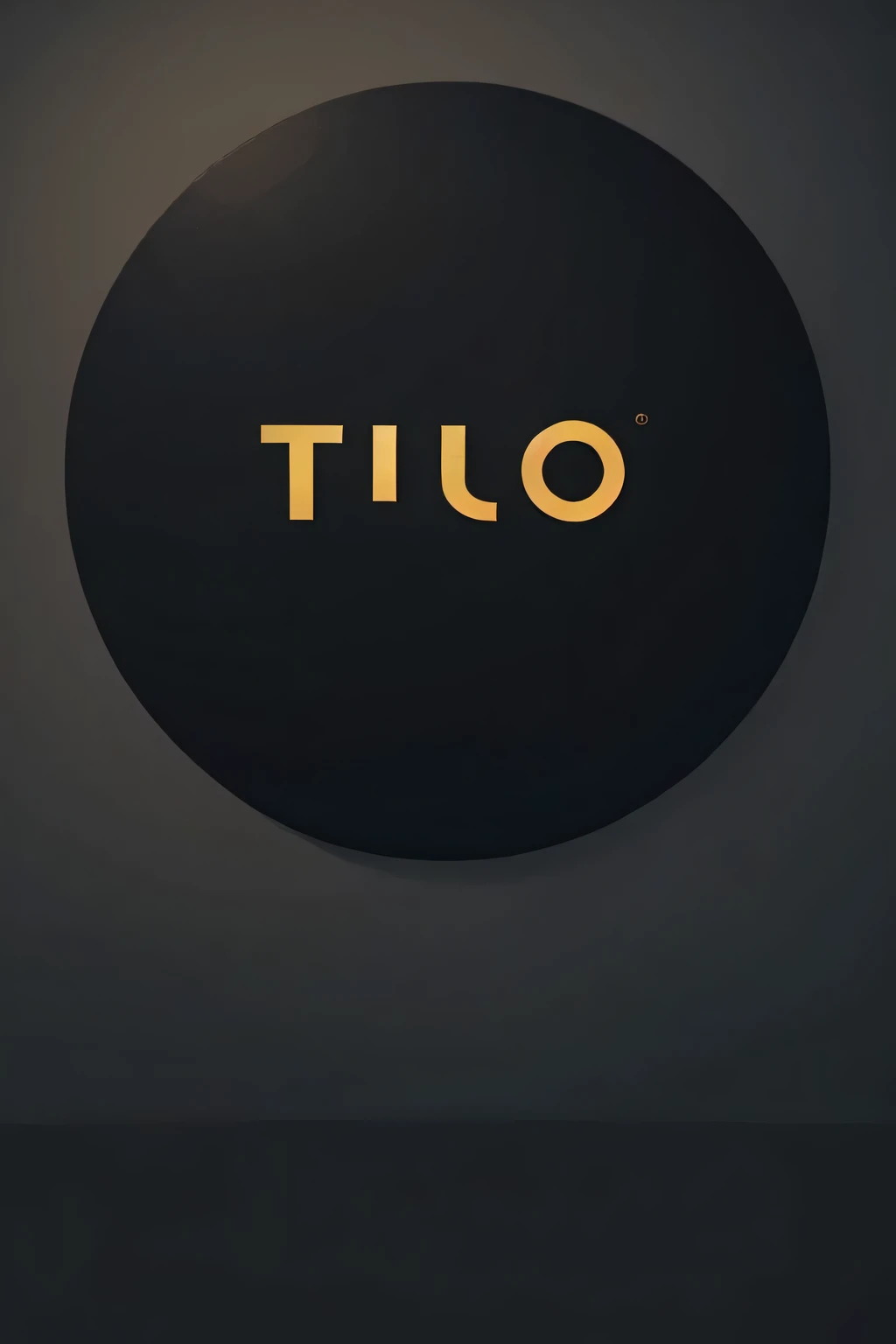 Use the word "Tuo" to make a LOGO,Logo,Strong sense of design,Dark background,Flat style,Chinese style,high quality,Combined with coffee related elements,Express in Chinese