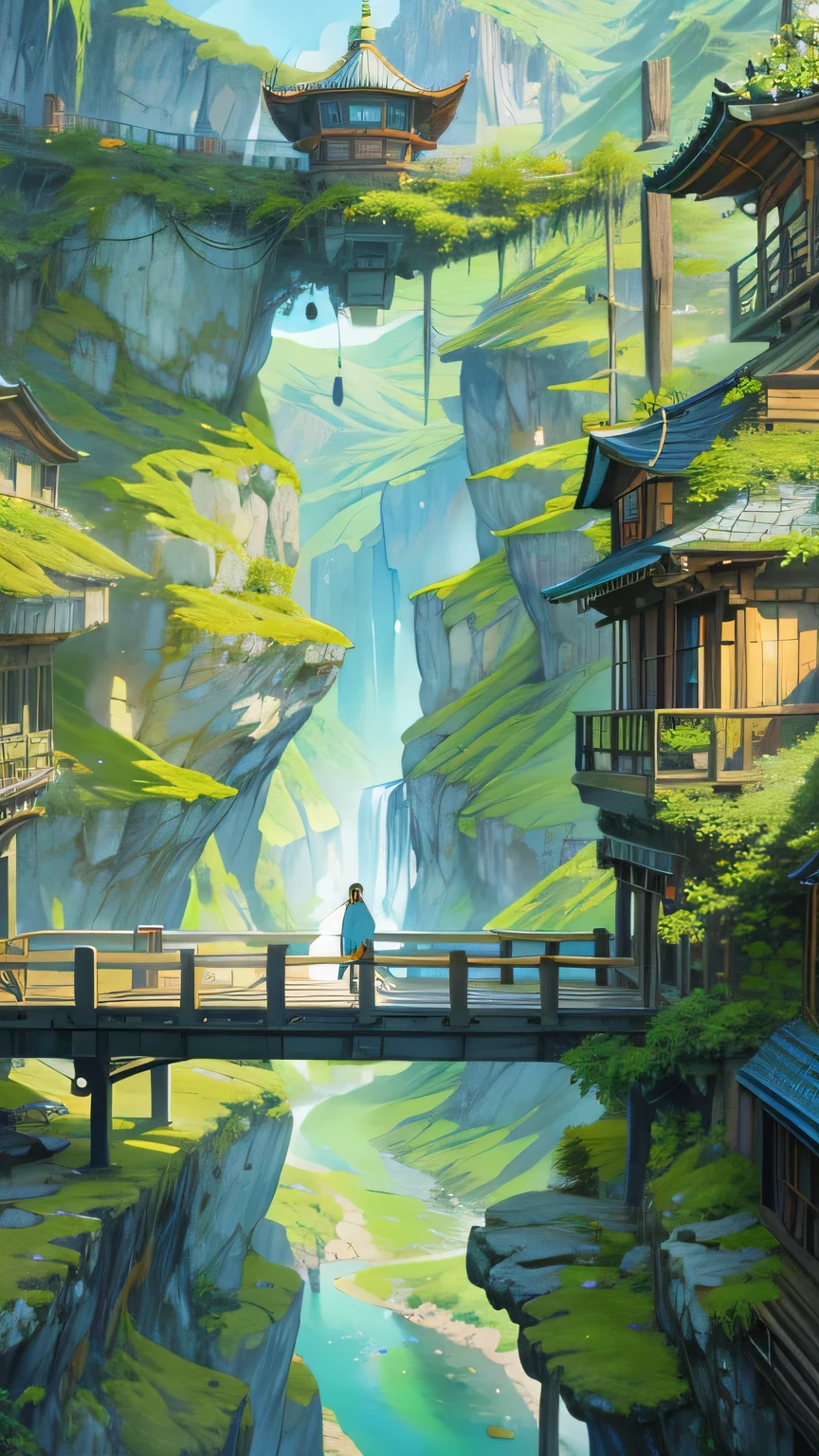 Holding a map,Standing on the top of the mountain。The sun shines on his face,Make him look extra handsome。on map,Each mark shines brightly,Like stars of hope。illustration, 4k professional painting, game, Detailed key animation art, illustration, a beautiful artwork illustration, Beautiful digital painting, Highly detailed digital painting, Beautiful digital art work, Detailed painting 4k, Highly detailed digital painting, Rich colors like a painting, Gorgeous numbers
