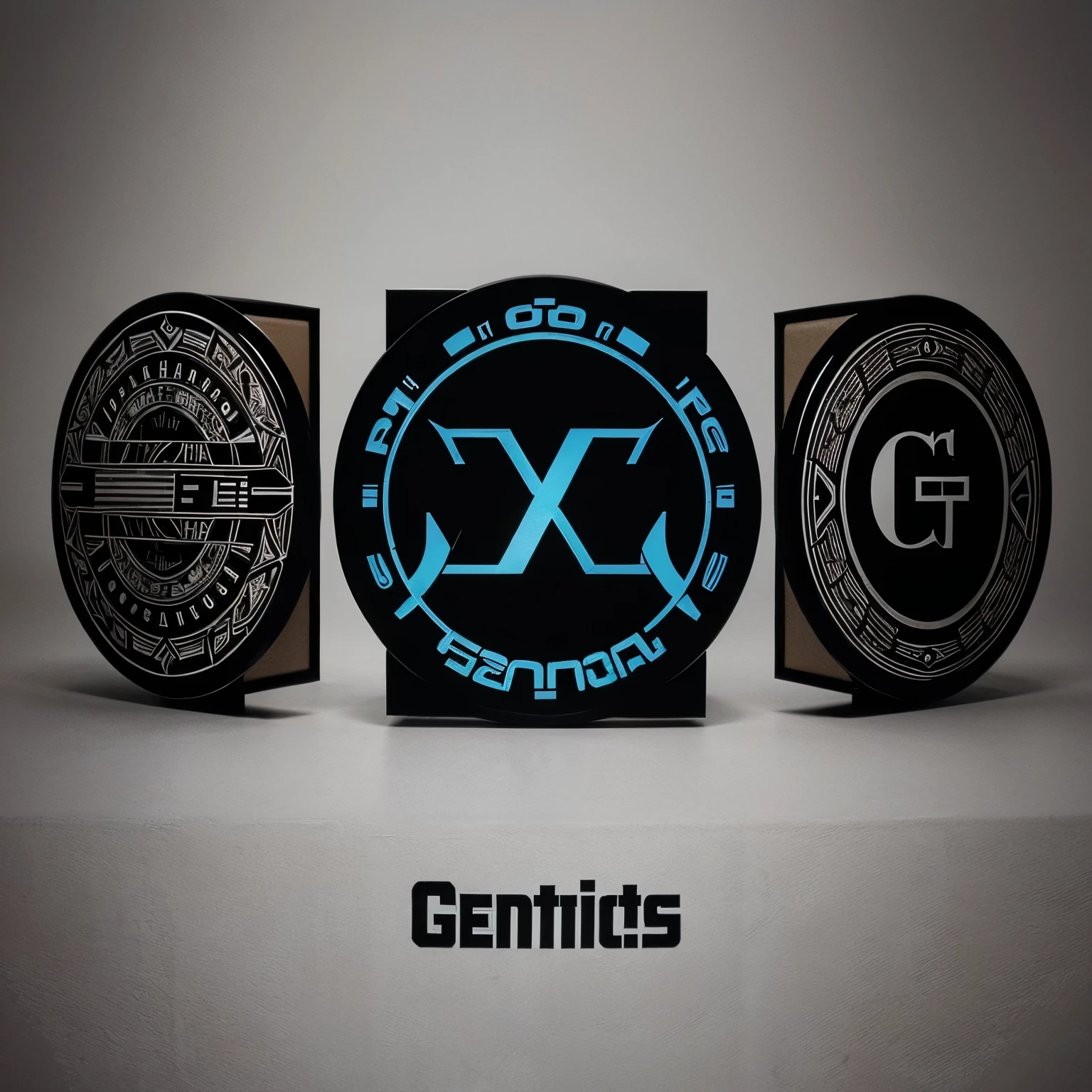 Sello C.I.Q con esas tres iniciales genera un logotipo