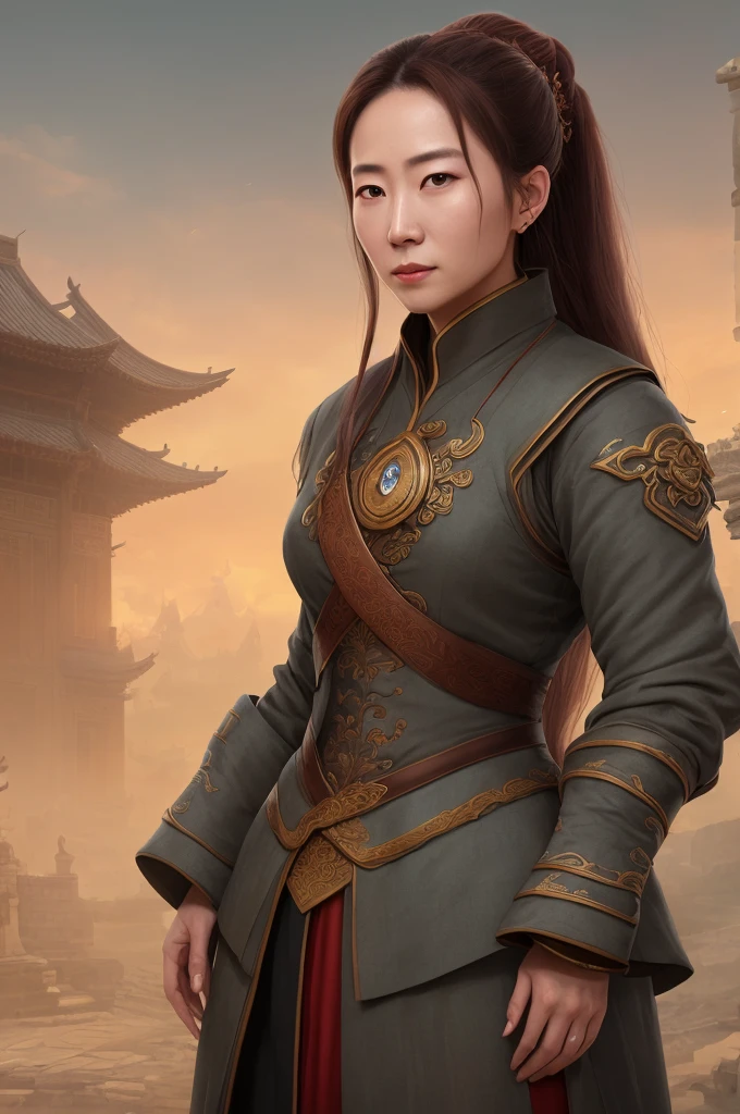 Mrs. Zhao, concept art, 4K