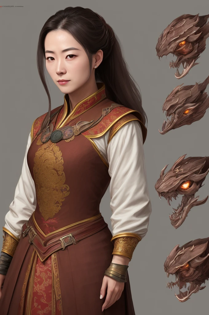 Mrs. Zhao, concept art, 4K
