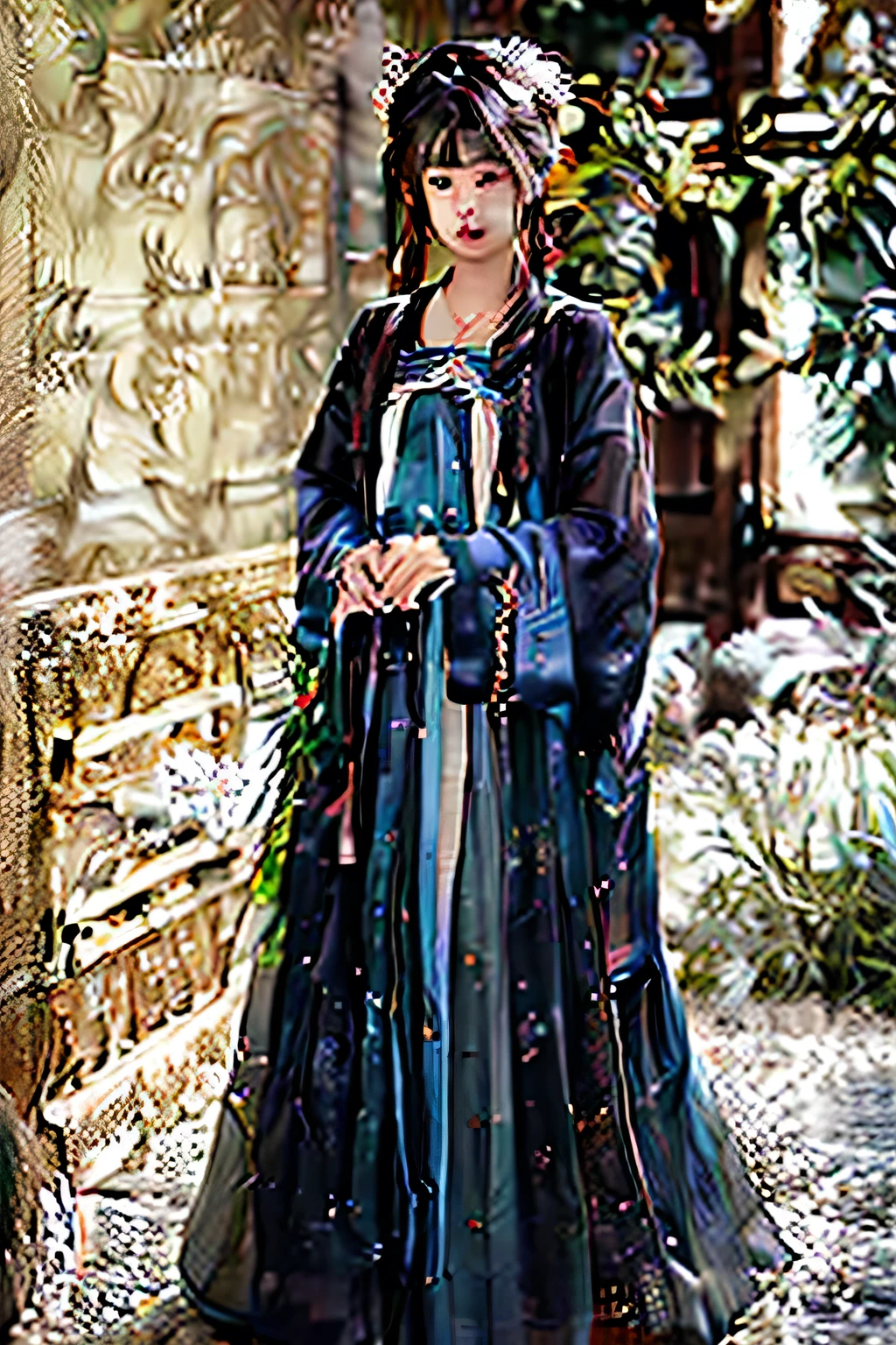 Femme courant, en sous vêtements, cheveux brun court, ultra realistic, avec des basketts verte nike