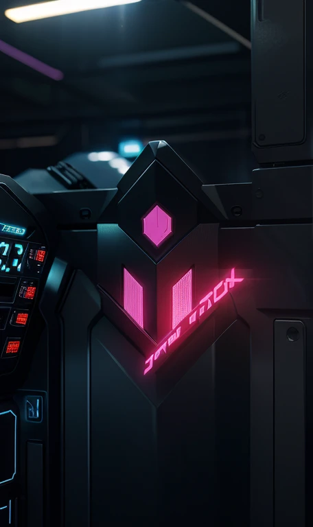 Stylish font 3d Text dinemic cyber punk image stock market trader dinamic blur smooth effects cinematic lighting cyberpunk